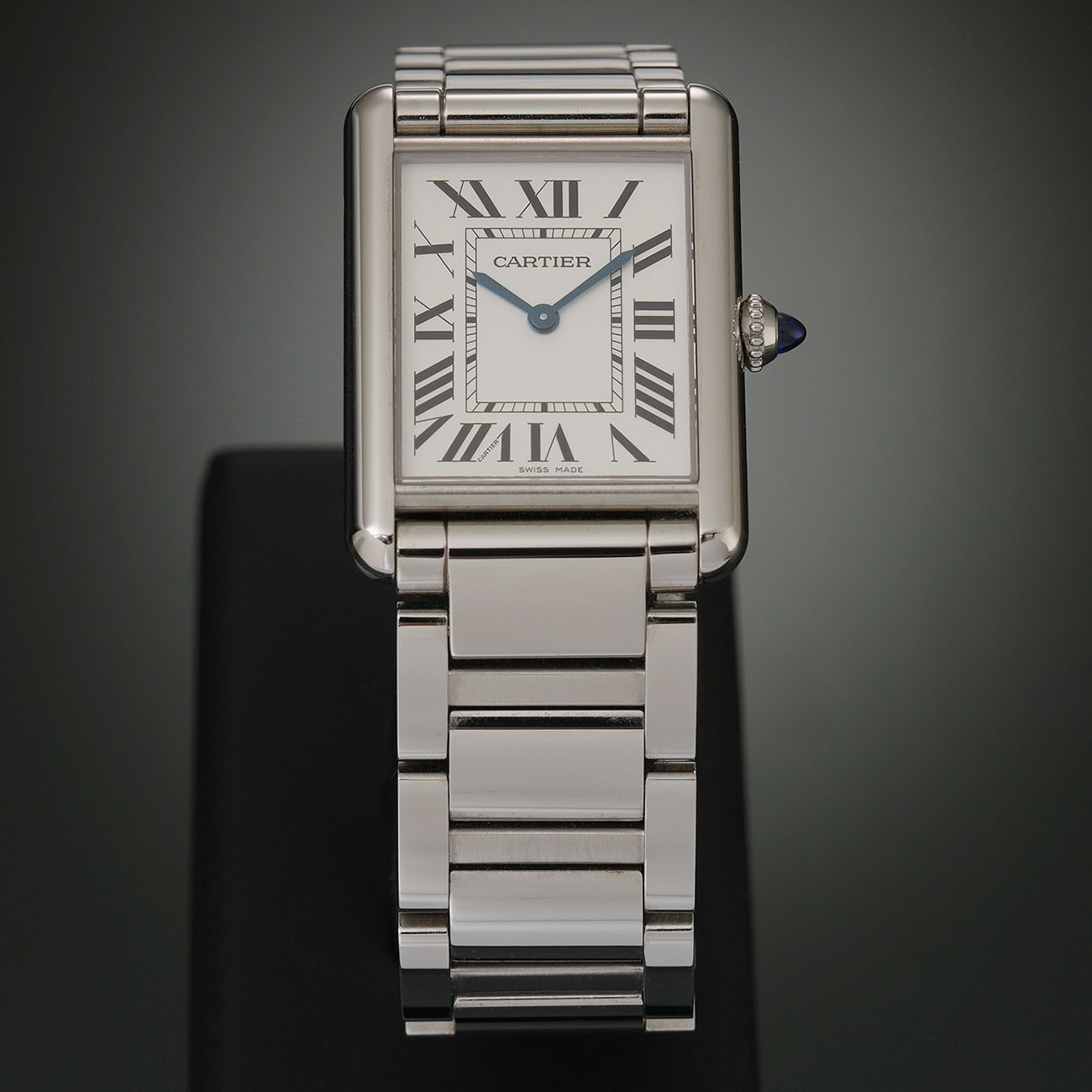 CARTIER(USED)까르띠에 탱크 머스트 라지 스틸 WSTA0052