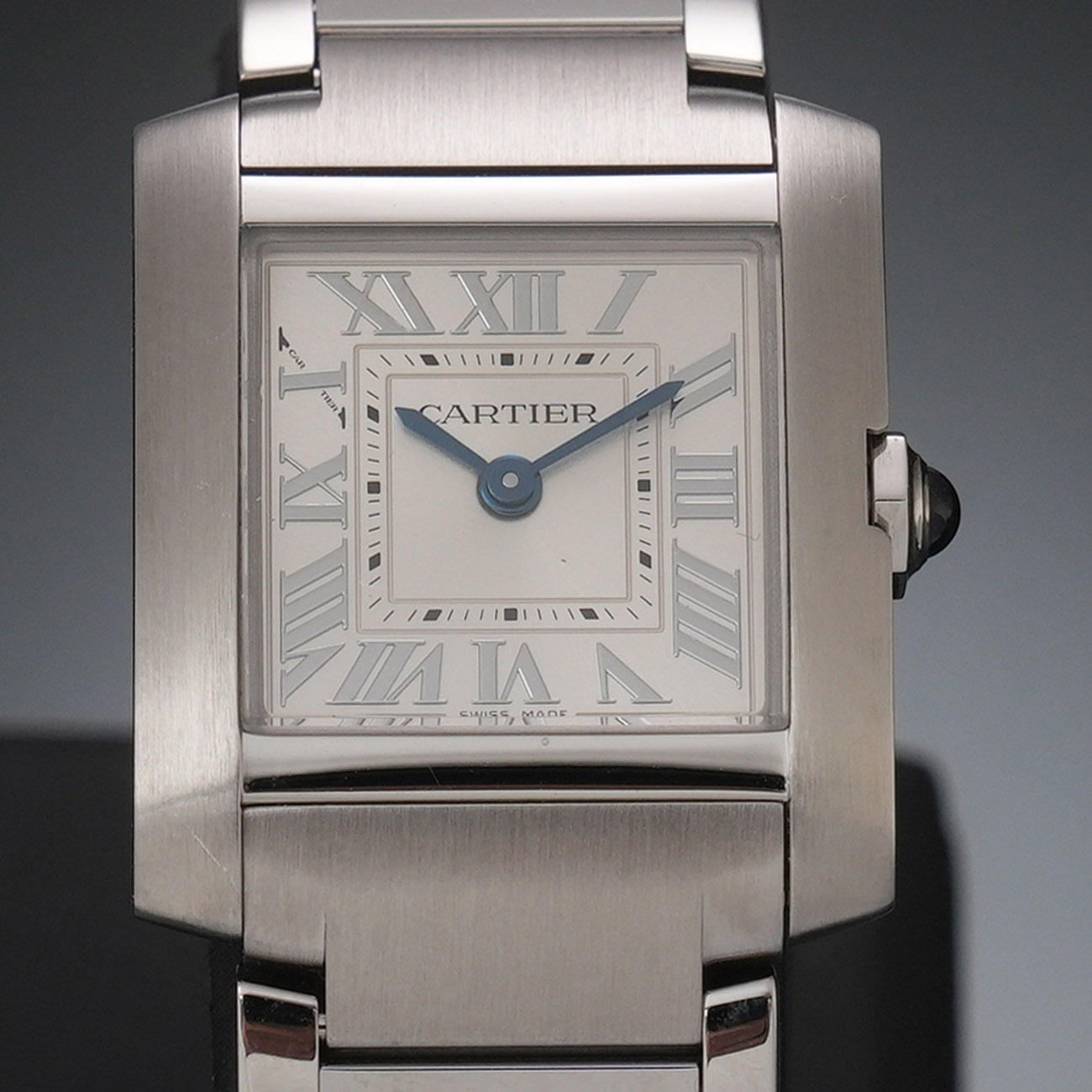 CARTIER(USED)까르띠에 탱크 프랑세즈 스몰 스틸 WSTA0065