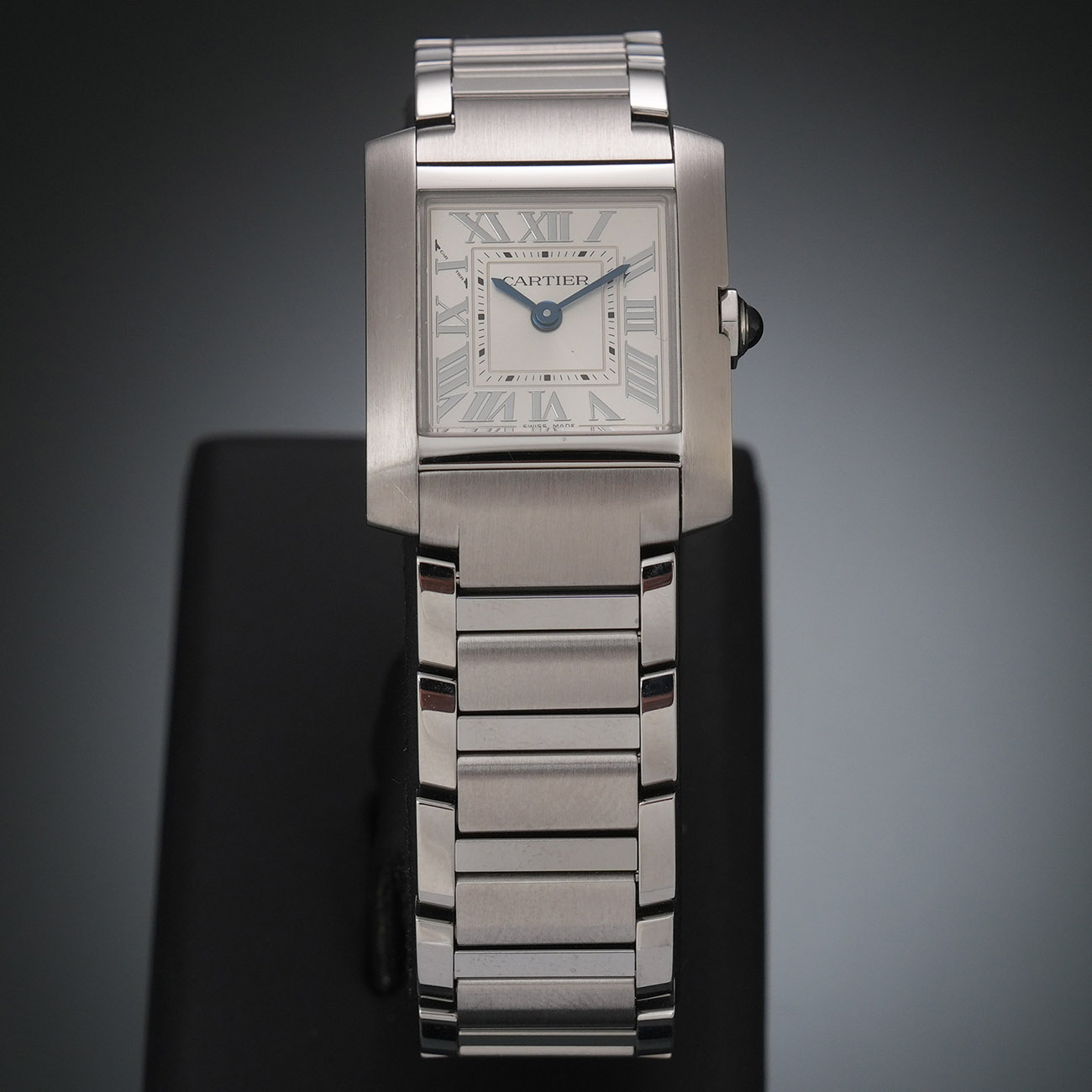 CARTIER(USED)까르띠에 탱크 프랑세즈 스몰 스틸 WSTA0065