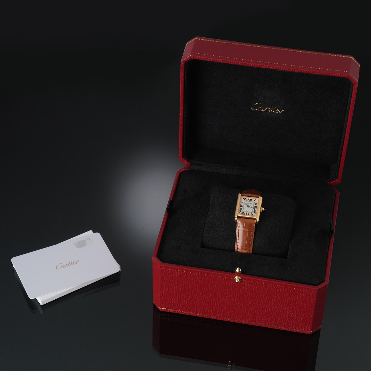 CARTIER(USED)까르띠에 W1529856 탱크 루이 스몰
