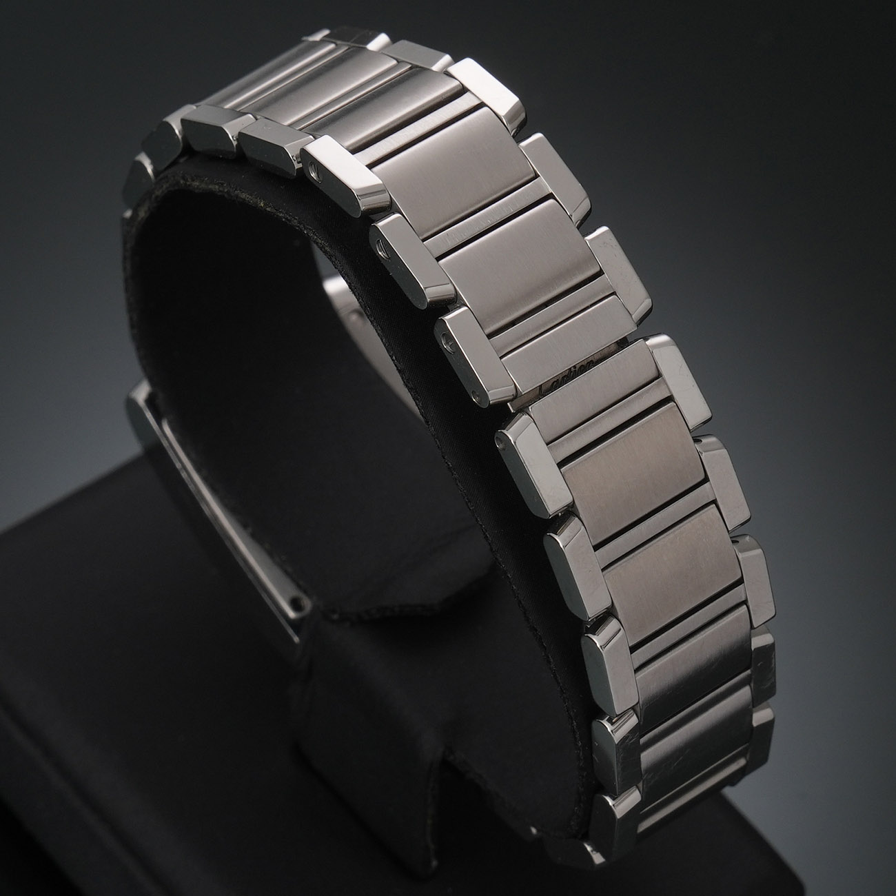 CARTIER(USED)까르띠에 탱크 프랑세즈 스몰 다이아베젤 W4TA0008