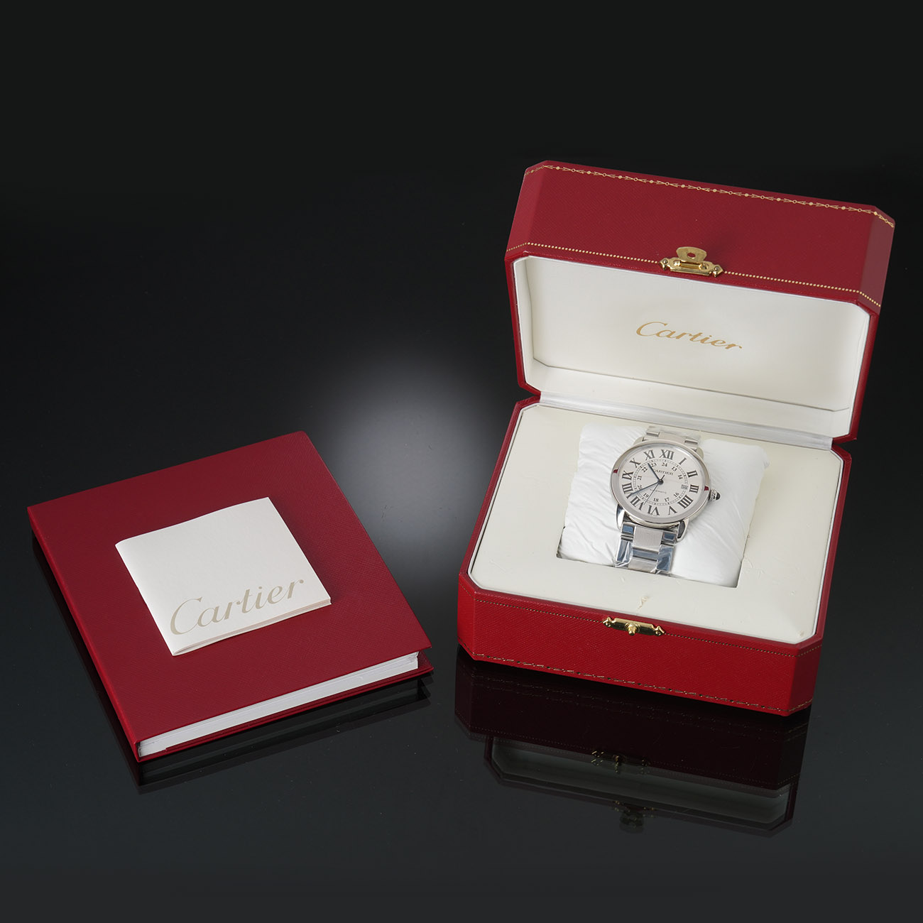 CARTIER(USED)까르띠에 롱드 솔로 42 W6701011
