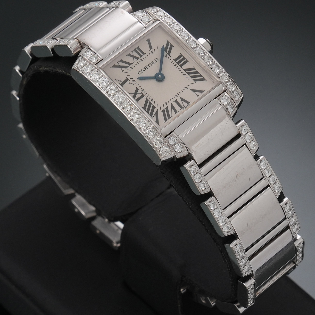 CARTIER(USED)까르띠에 팬더 드 까르띠에 스몰 골드 다이아베젤