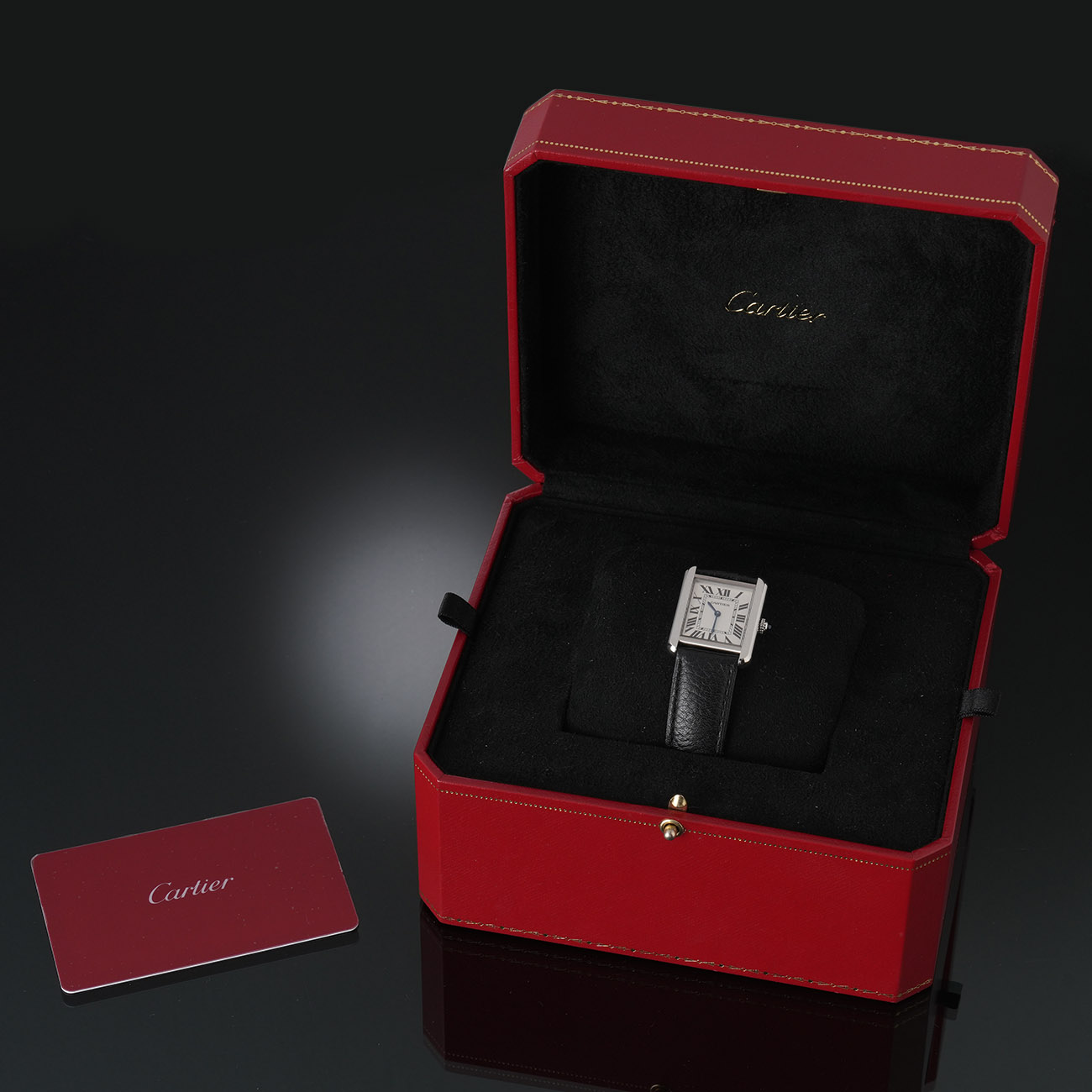CARTIER(USED)까르띠에 탱크 솔로 스몰 WSTA0030