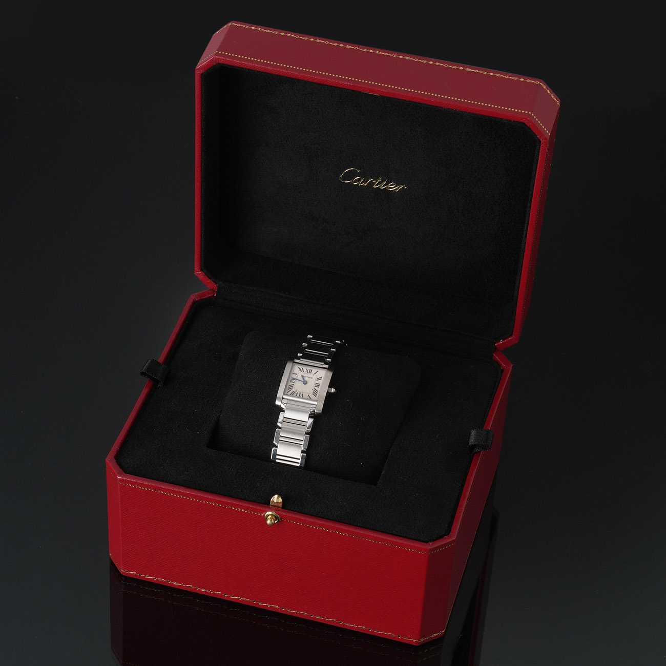 CARTIER(USED)까르띠에 탱크 프랑세즈 스몰 W51008Q3