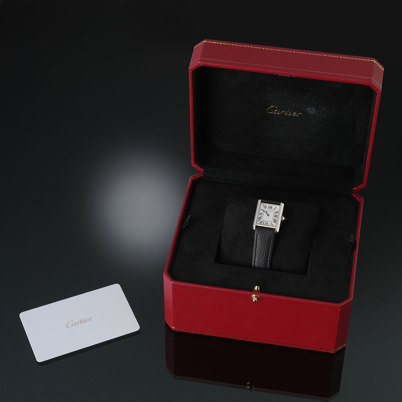 CARTIER(USED)까르띠에 탱크 머스트 스몰 WSTA0110