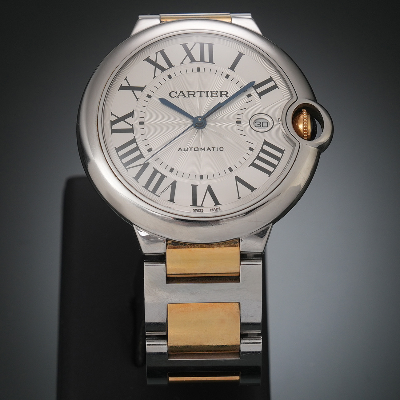 CARTIER(USED)까르띠에 발롱블루 42 콤비 W2BB0022