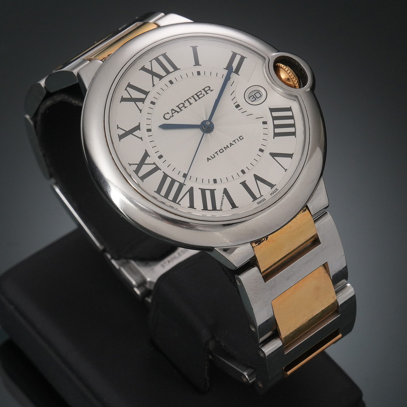 CARTIER(USED)까르띠에 발롱블루 42 콤비 W2BB0022