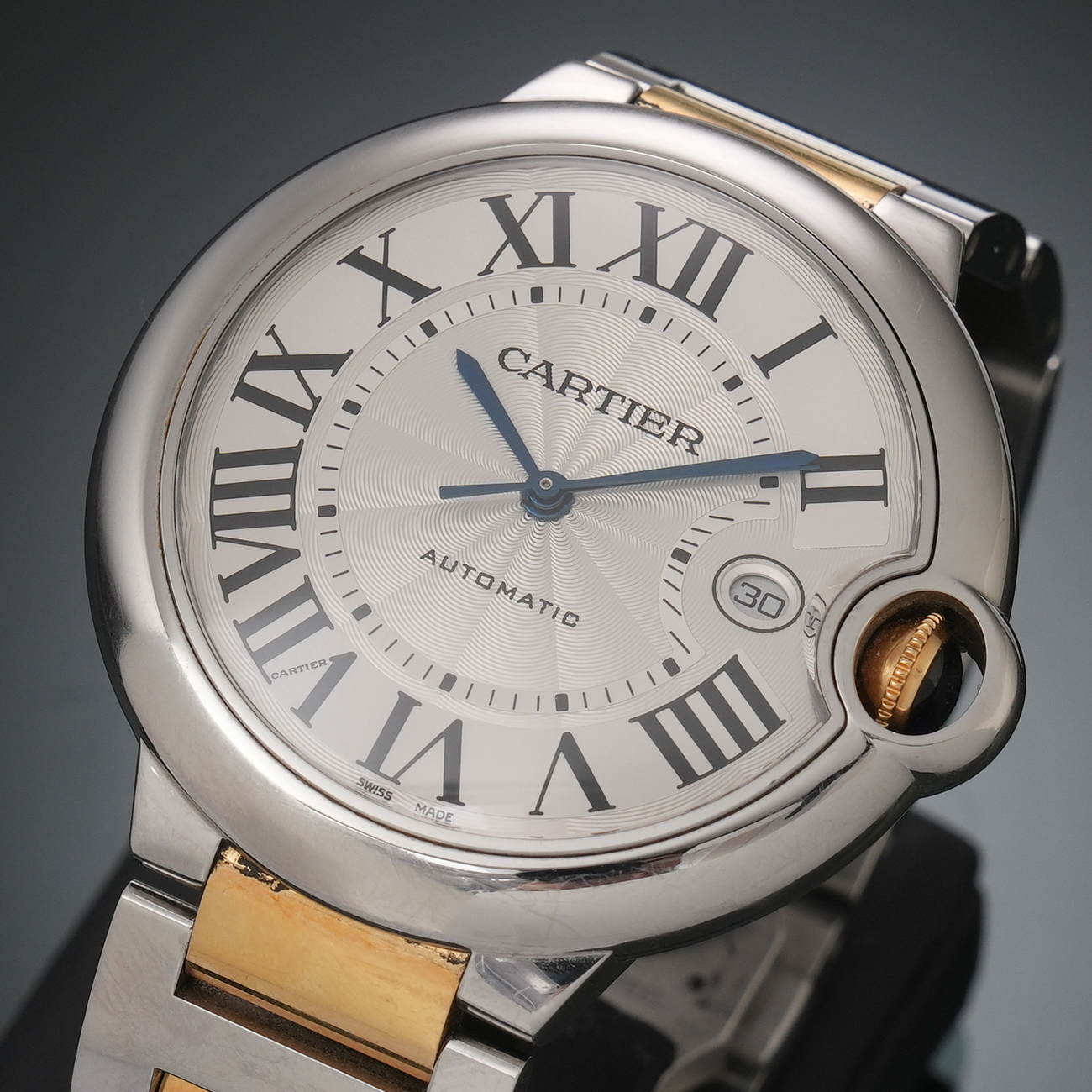 CARTIER(USED)까르띠에 발롱블루 42 콤비 W2BB0022