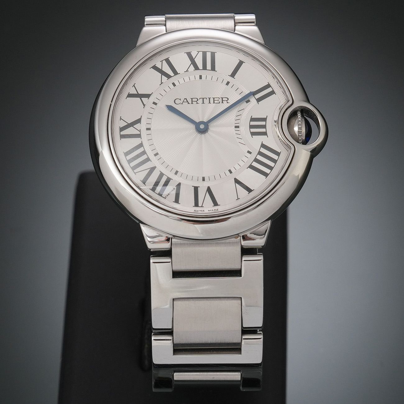 CARTIER(USED)까르띠에 발롱블루 36 쿼츠 W69011Z4