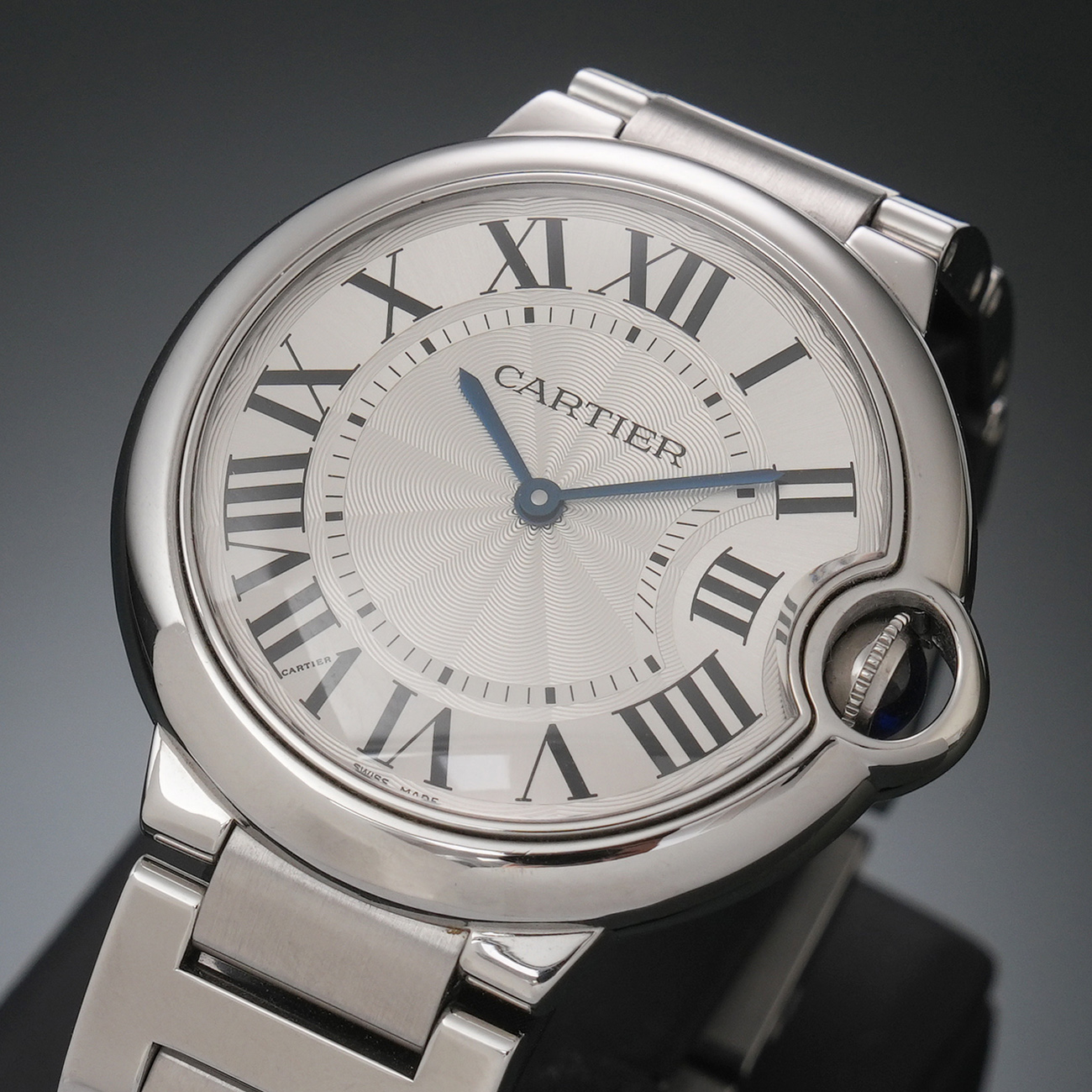 CARTIER(USED)까르띠에 발롱블루 36 쿼츠 W69011Z4