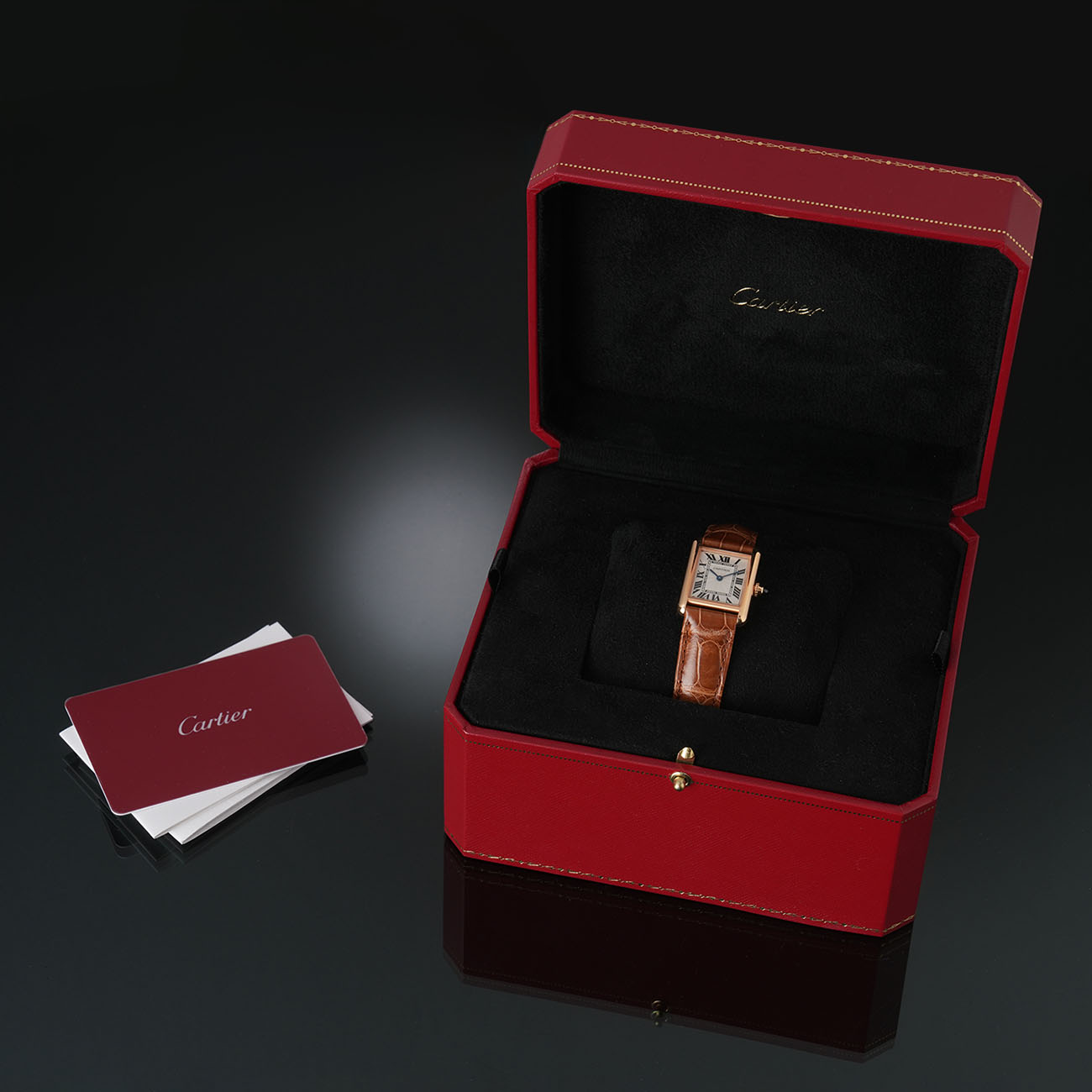 CARTIER(USED)까르띠에 탱크 루이 스몰 WGTA0010