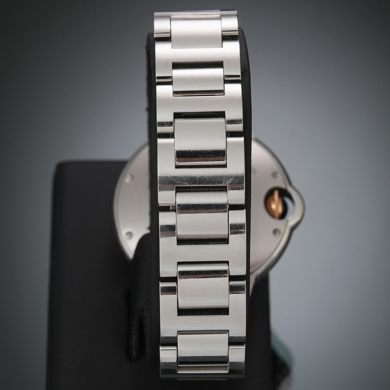 CARTIER(USED)까르띠에 WE902077 발롱블루 33 콤비 다이아베젤