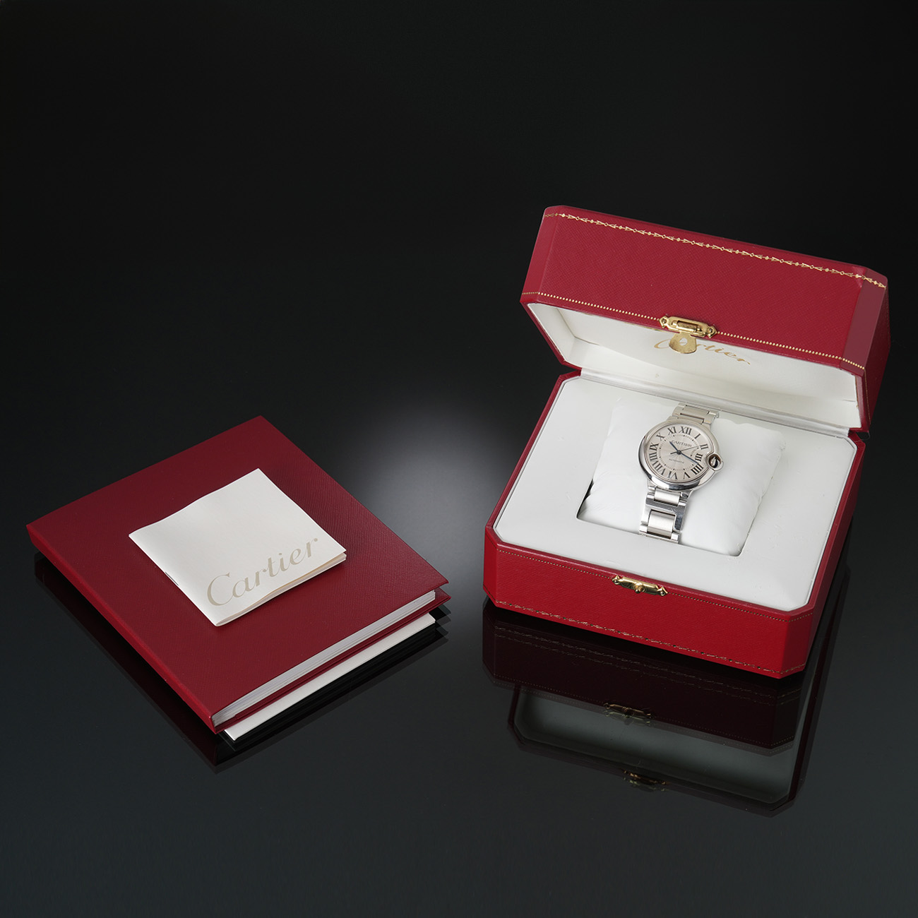 CARTIER(USED)까르띠에 발롱블루 36 스틸 오토 W6920046