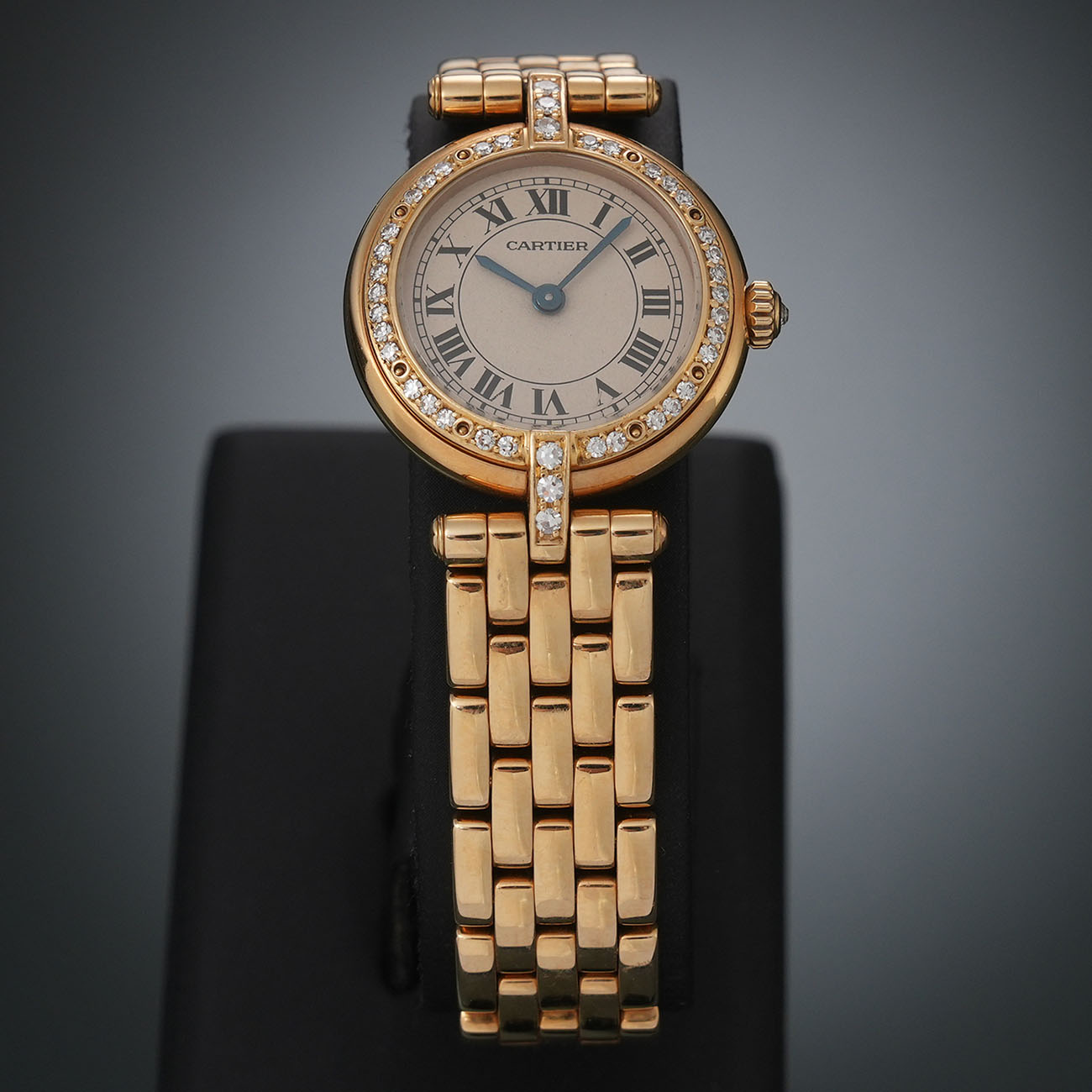 CARTIER(USED)까르띠에 팬더 다이아 골드 워치 866925