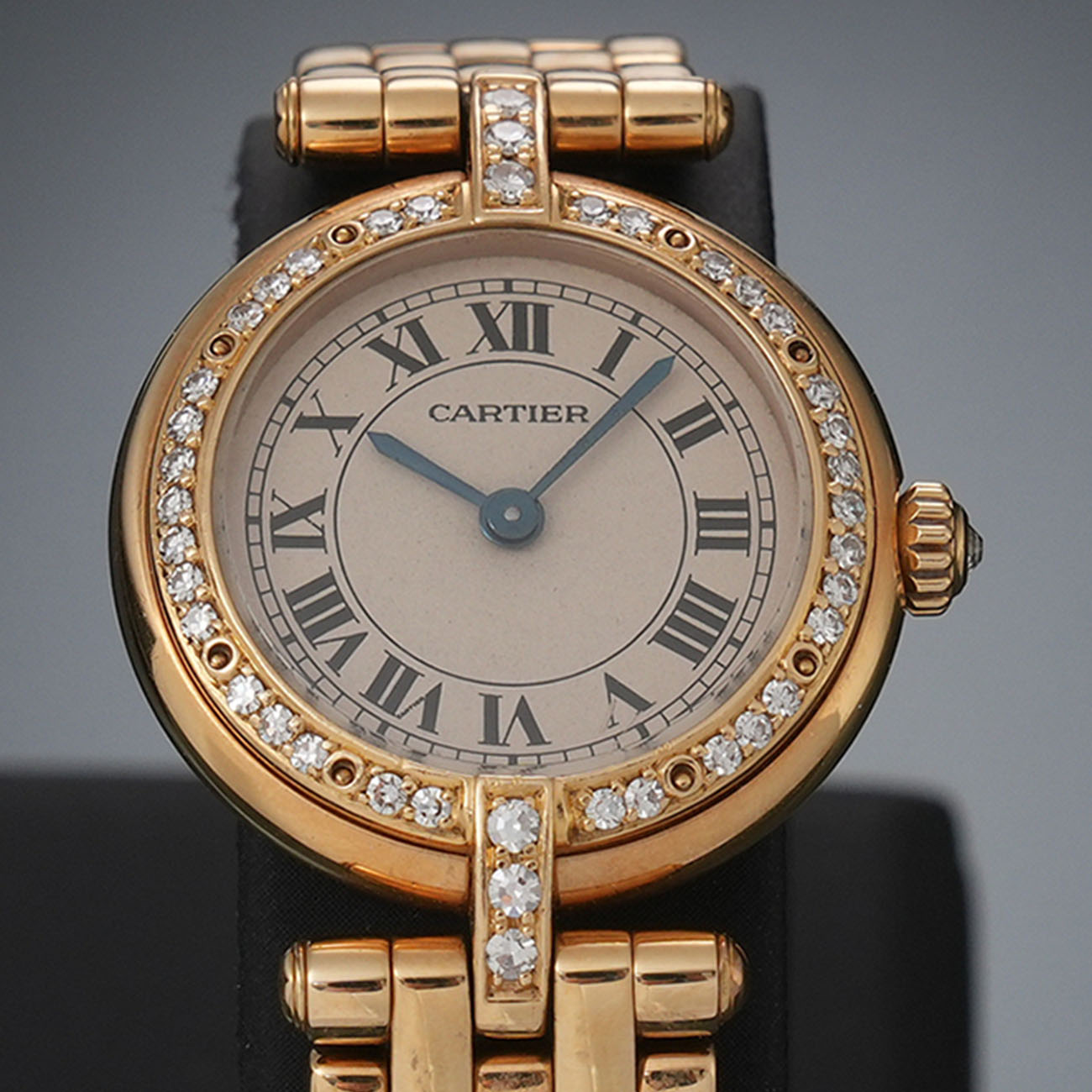 CARTIER(USED)까르띠에 팬더 다이아 골드 워치 866925