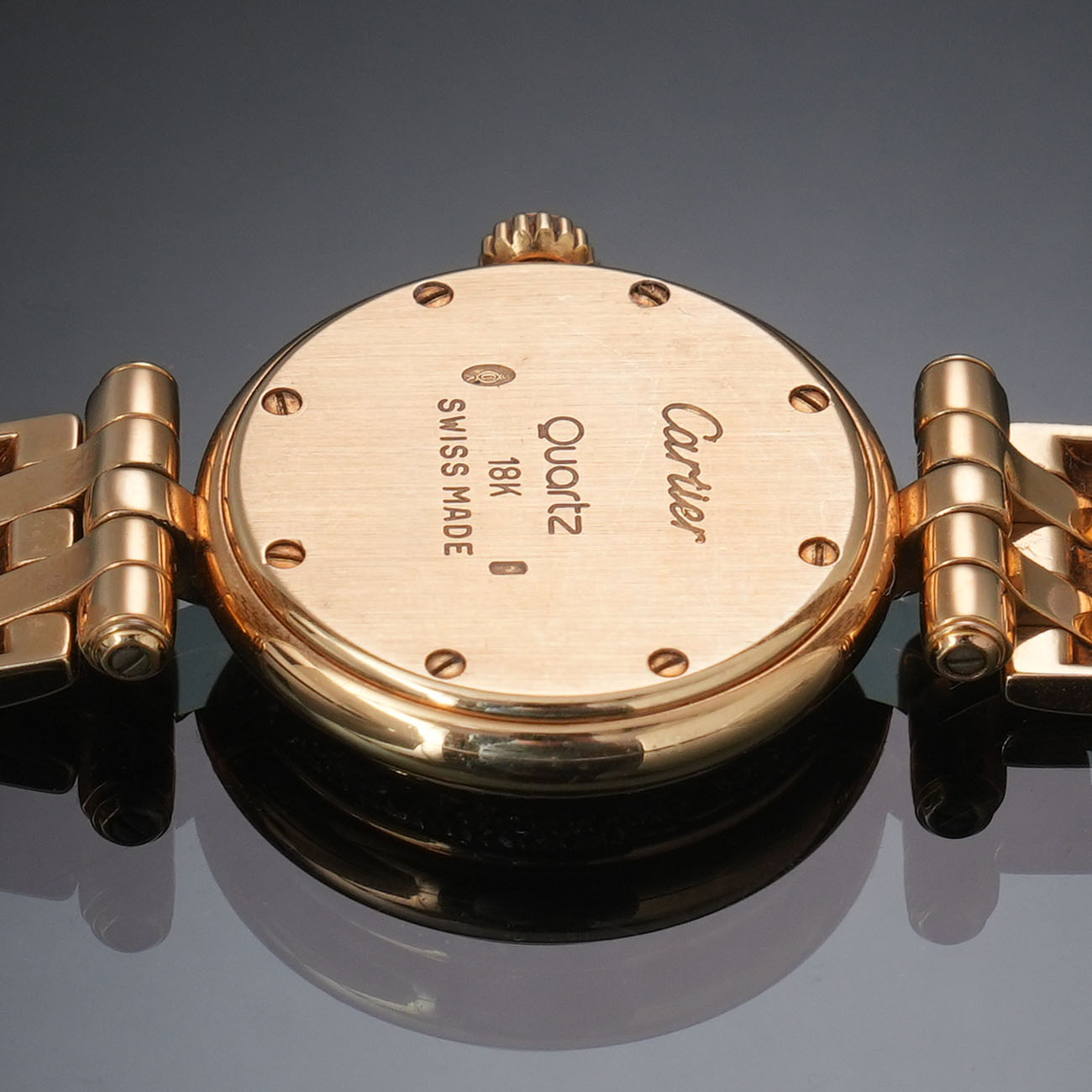 CARTIER(USED)까르띠에 팬더 다이아 골드 워치 866925