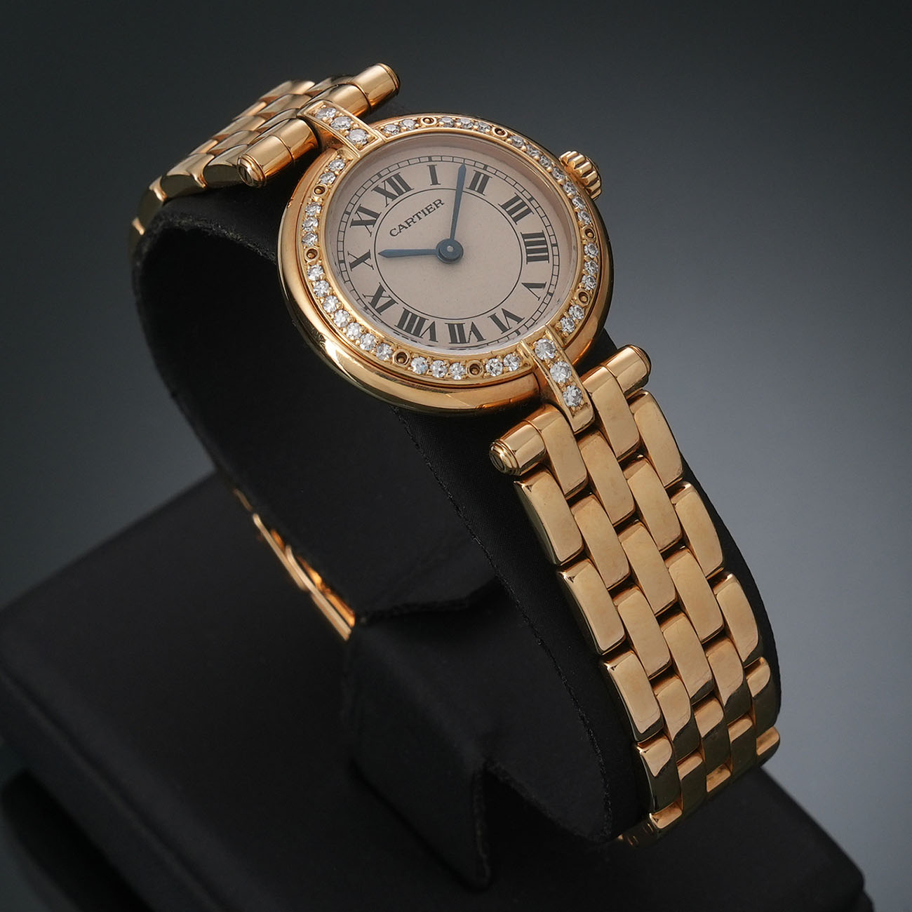 CARTIER(USED)까르띠에 팬더 다이아 골드 워치 866925
