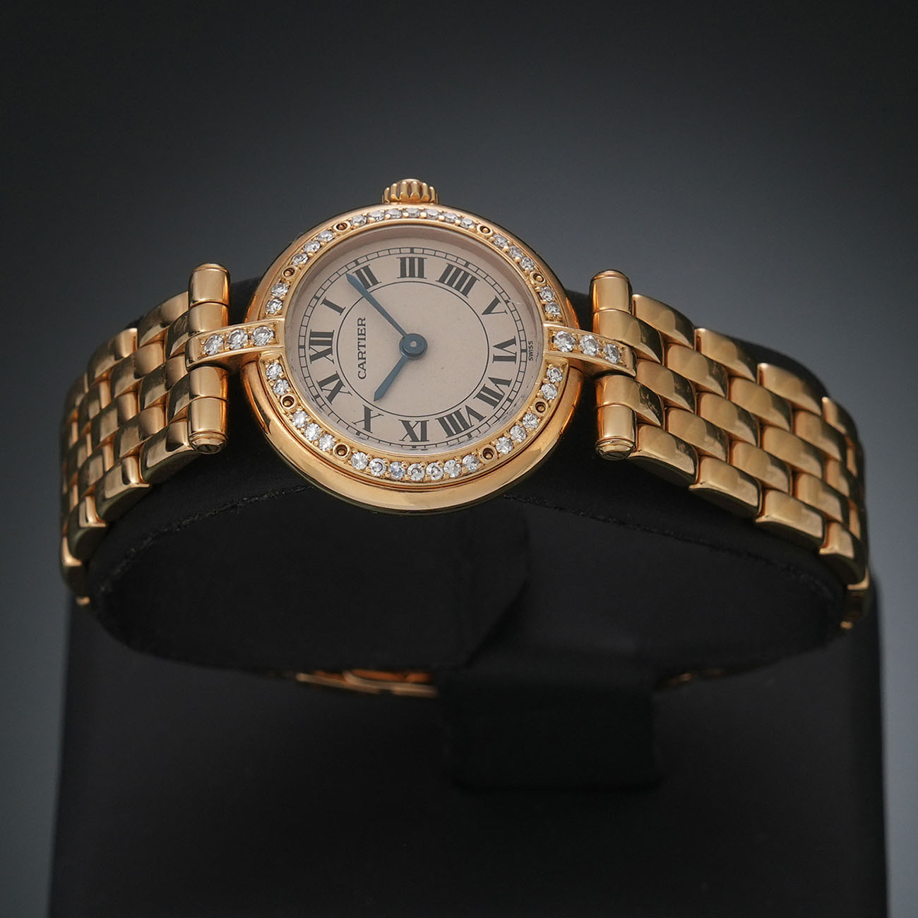CARTIER(USED)까르띠에 팬더 다이아 골드 워치 866925