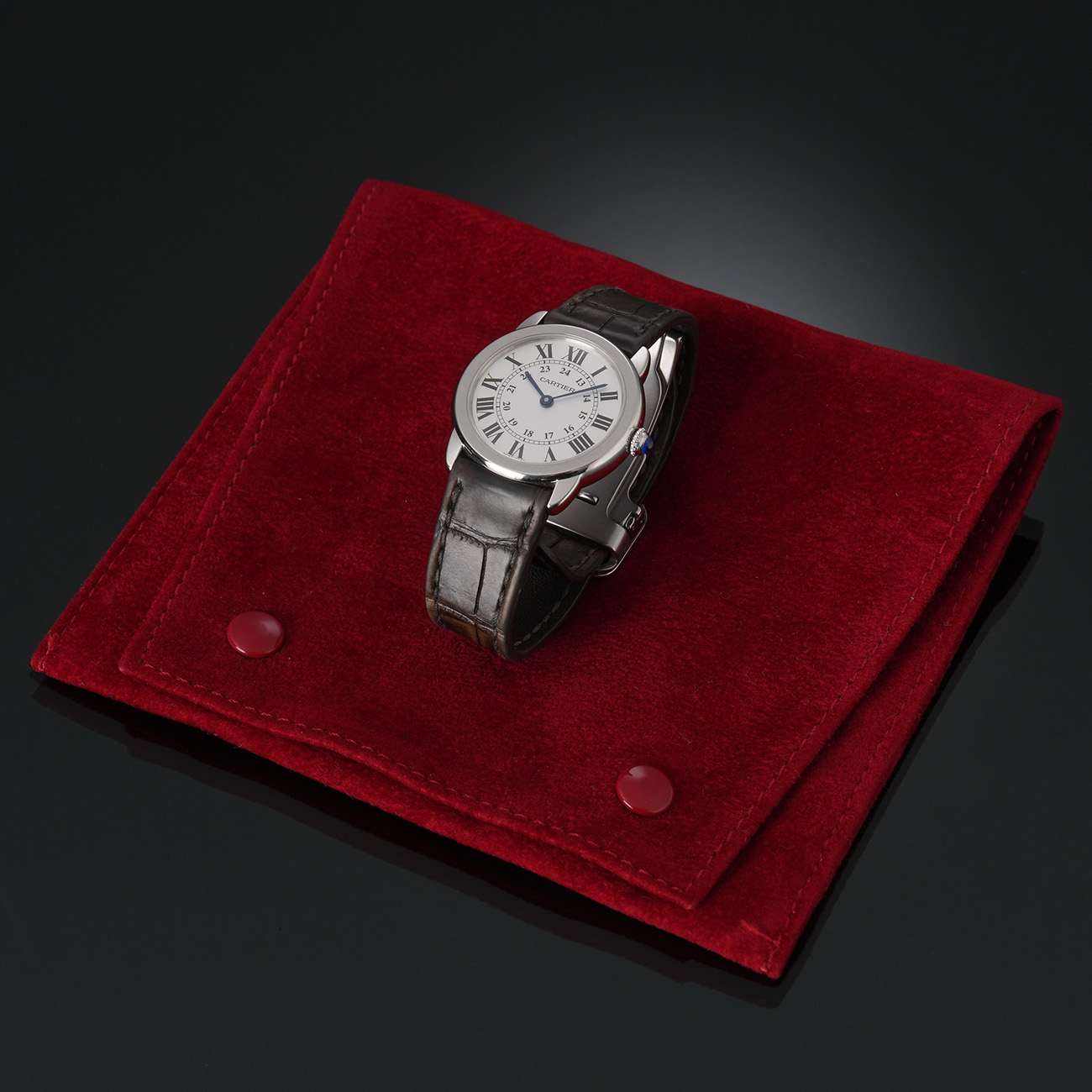 CARTIER(USED)까르띠에 롱드 솔로 29 쿼츠 W6700155