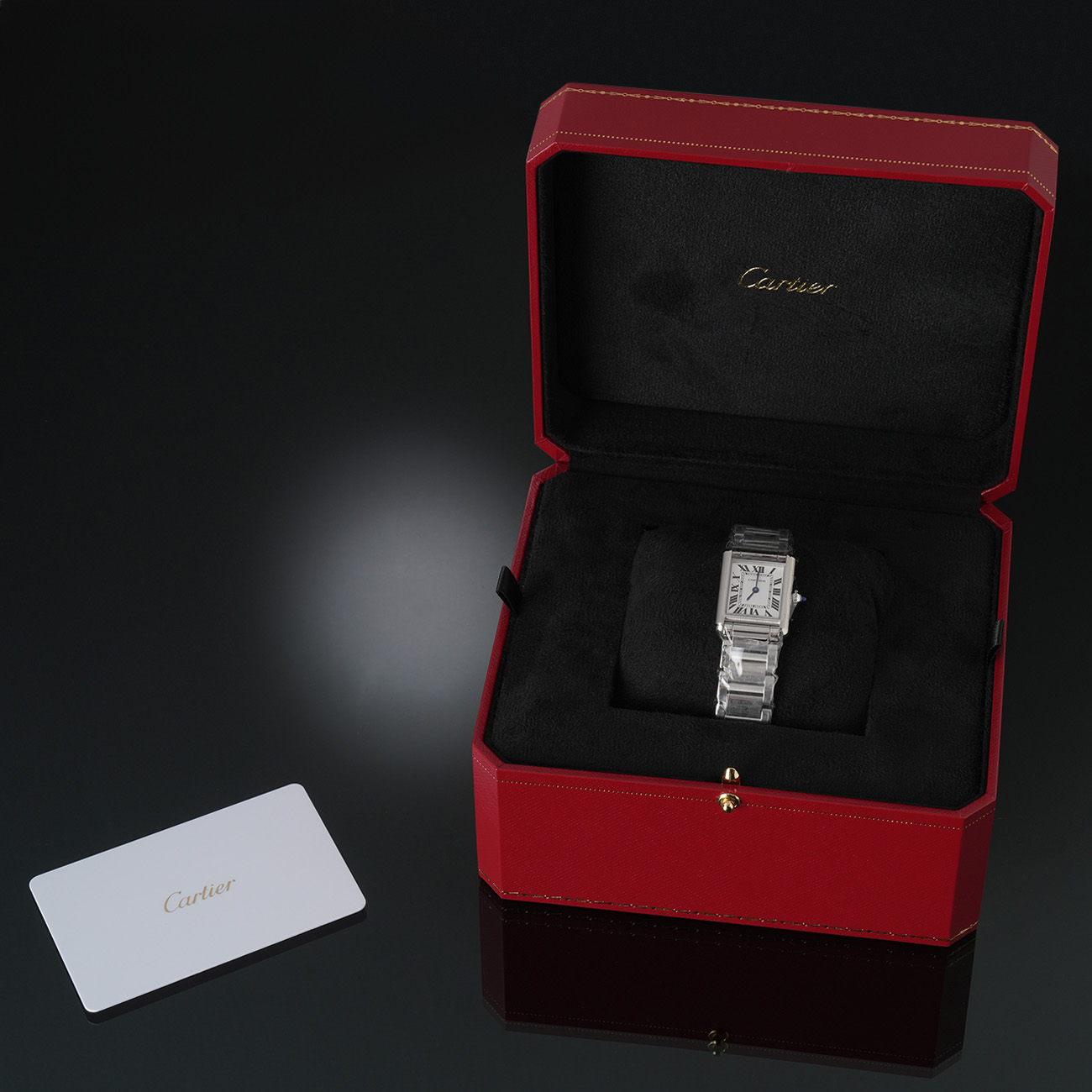 CARTIER(USED)까르띠에 탱크 머스트 스몰 스틸 WSTA0107