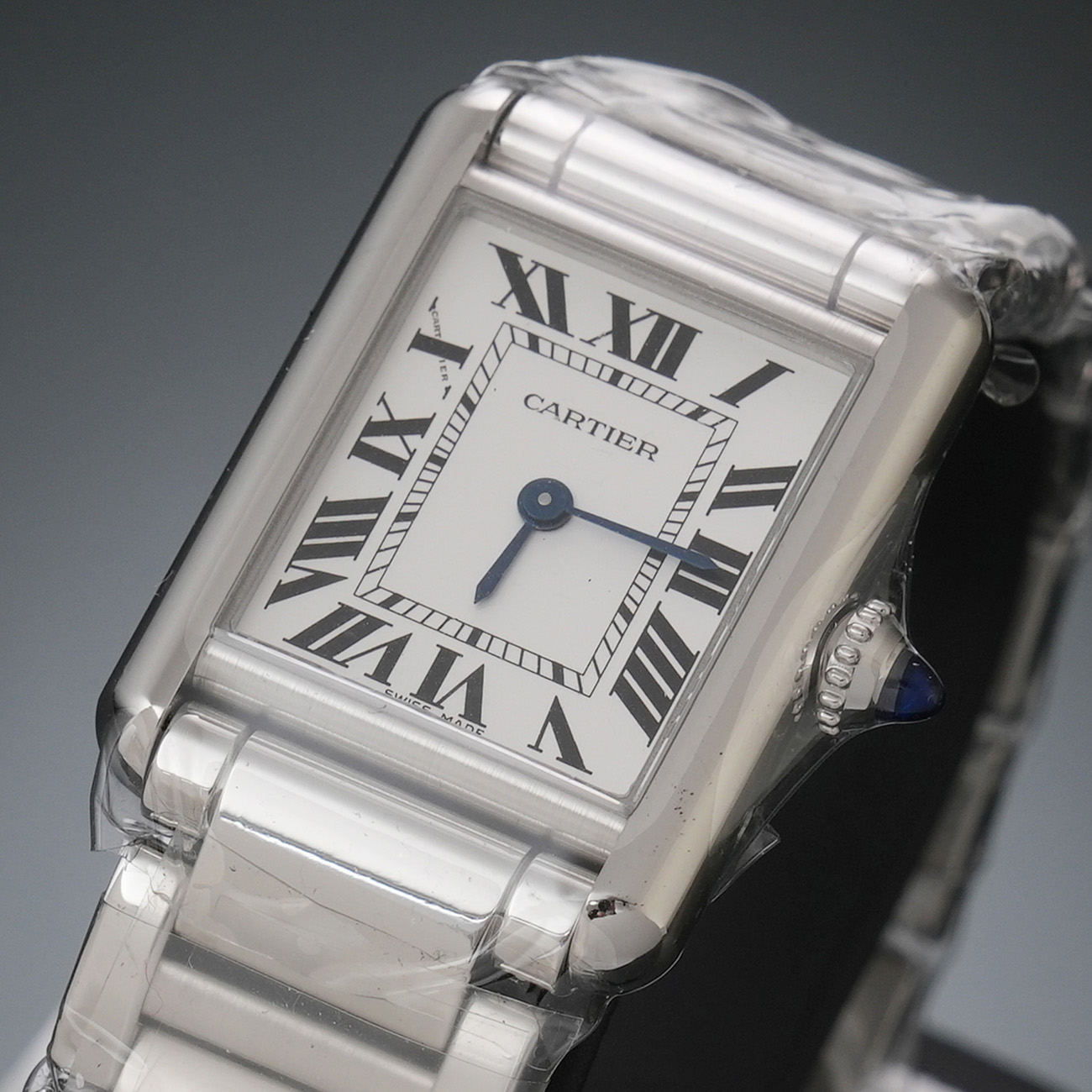 CARTIER(USED)까르띠에 탱크 머스트 스몰 스틸 WSTA0107