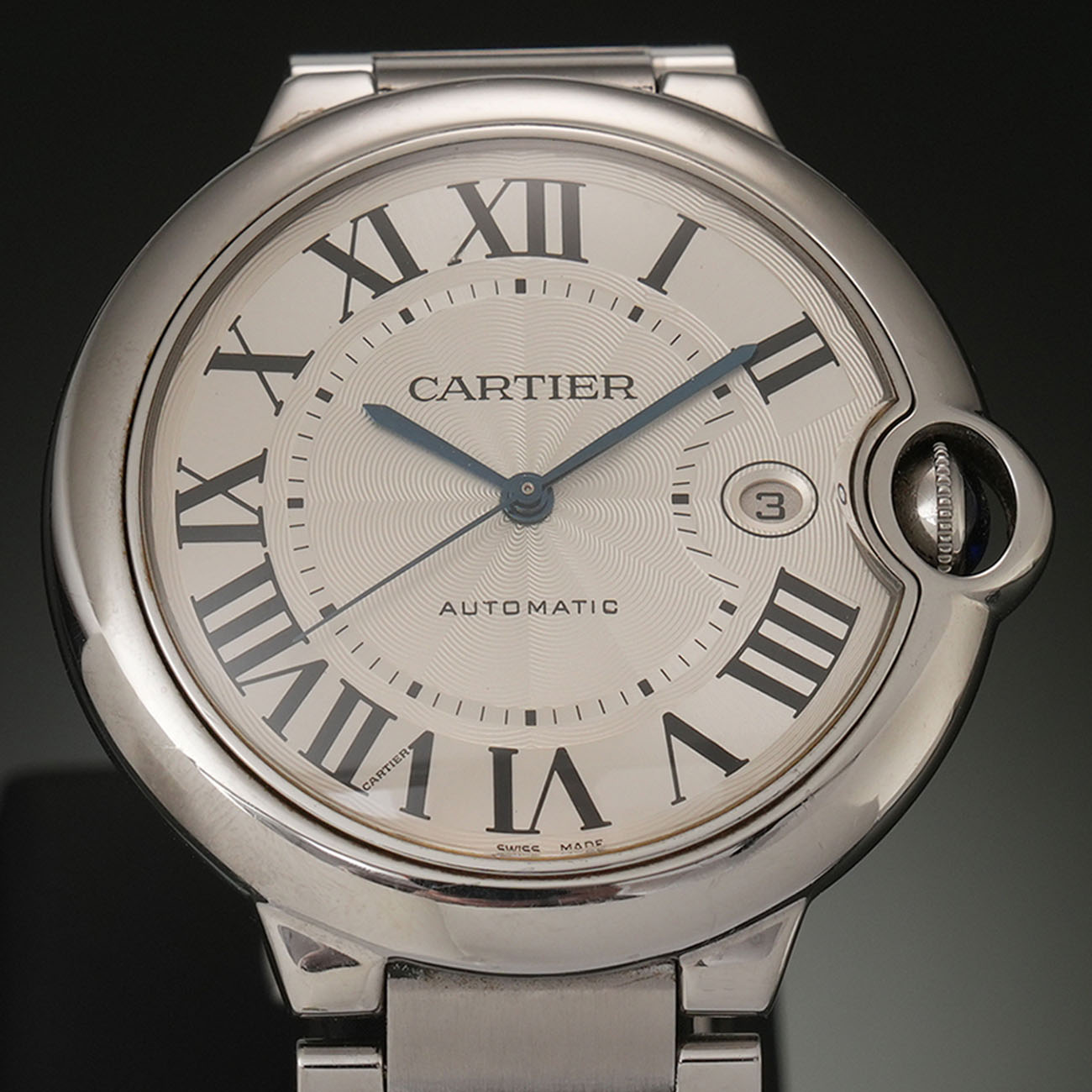 CARTIER(USED)까르띠에 발롱블루 42 오토 W69012Z4