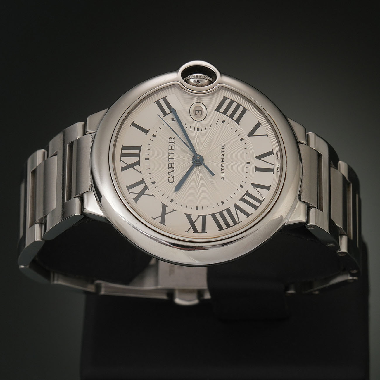 CARTIER(USED)까르띠에 발롱블루 42 오토 W69012Z4
