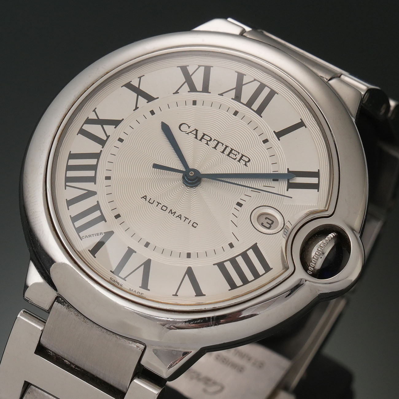 CARTIER(USED)까르띠에 발롱블루 42 오토 W69012Z4