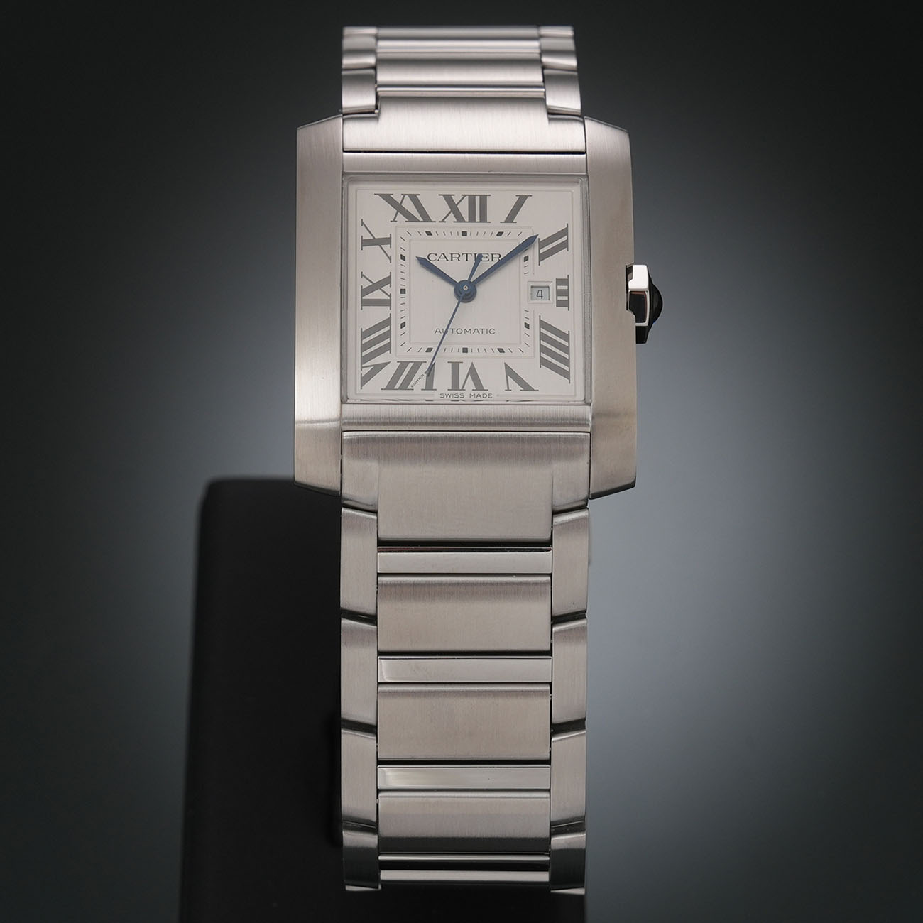 CARTIER(USED)까르띠에 팽크 프랑세즈 스틸 라지  WSTA0067