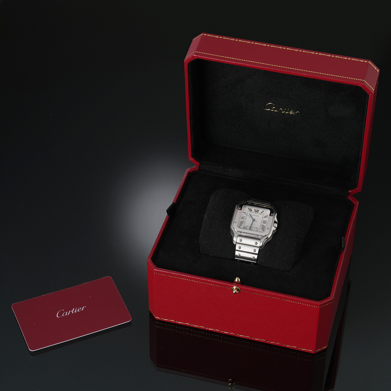 CARTIER(USED)까르띠에 WSSA0029 산토스 미디움 워치