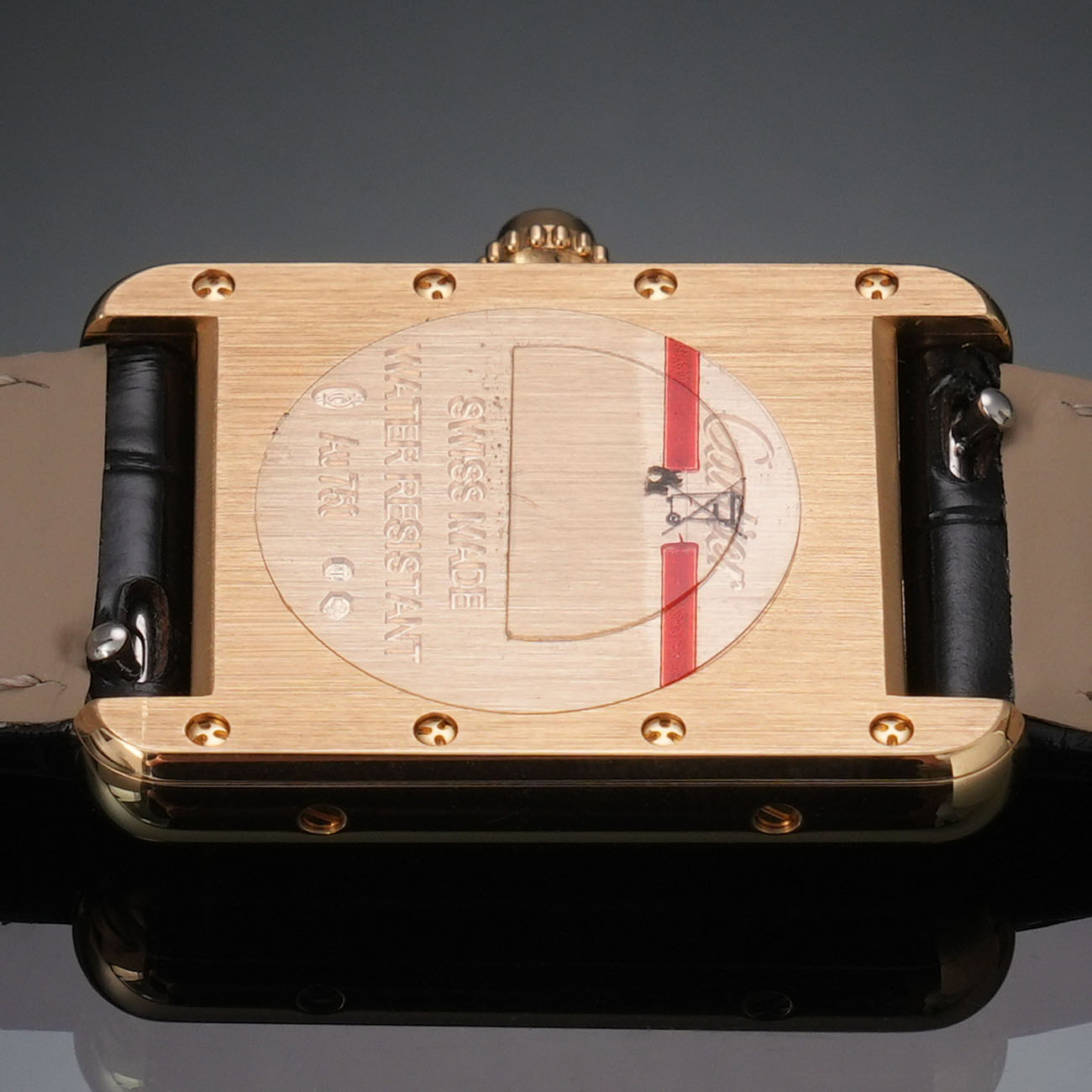 CARTIER(USED)까르띠에 WGTA0269 파베 다이아 탱크 루이 스몰 워치