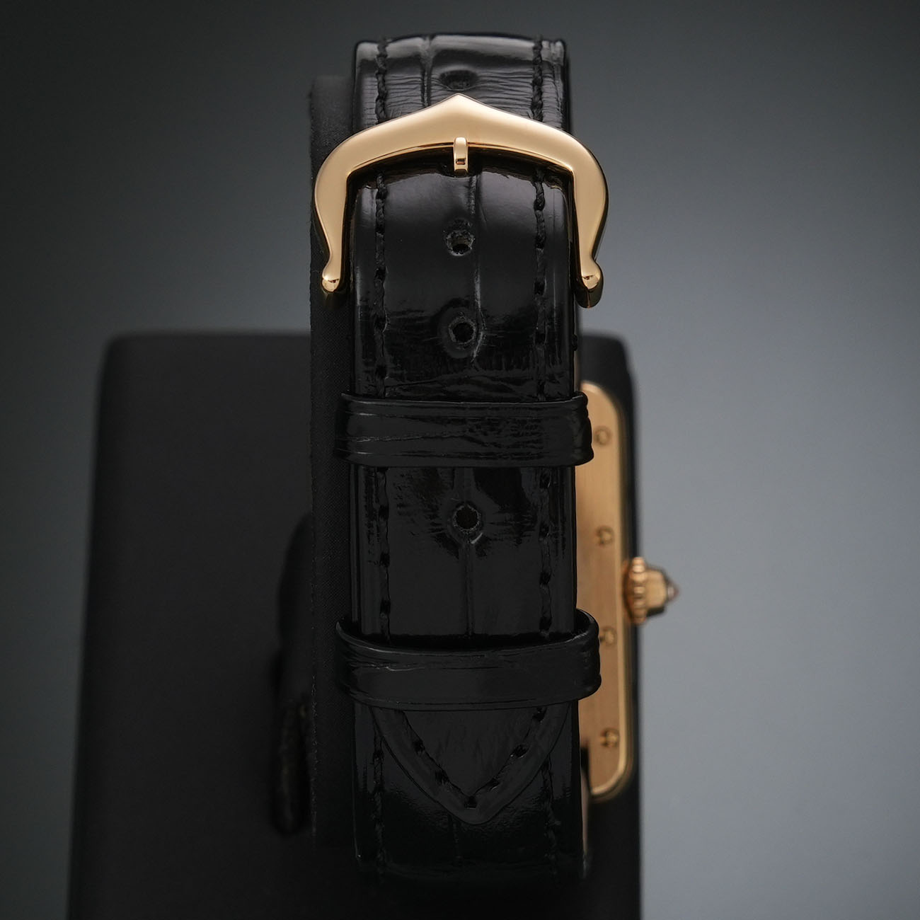 CARTIER(USED)까르띠에 WGTA0269 파베 다이아 탱크 루이 스몰 워치
