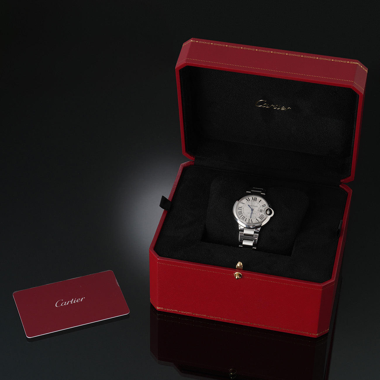 CARTIER(USED)까르띠에 발롱블루 33 스틸 오토 WSBB0044