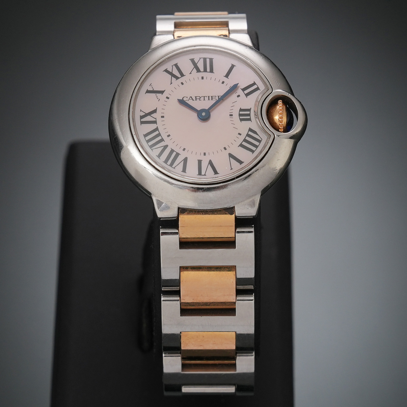 CARTIER(USED)까르띠에 발롱블루 28 콤비 쿼츠 W6920034