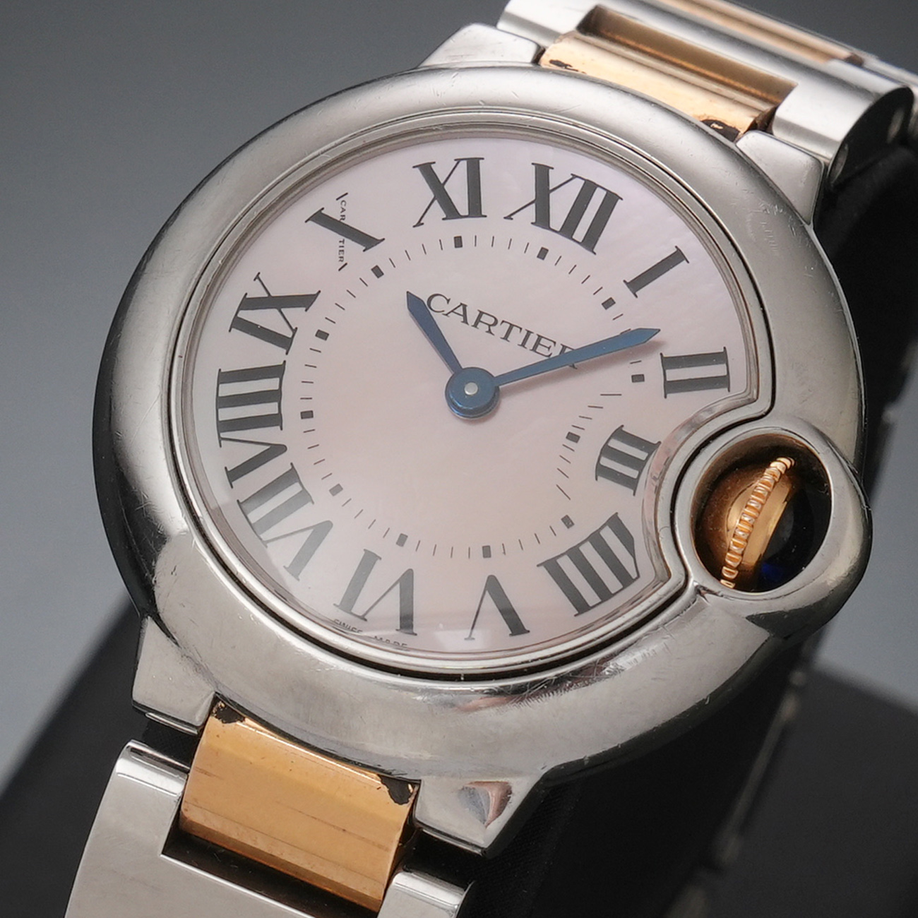 CARTIER(USED)까르띠에 발롱블루 28 콤비 쿼츠 W6920034