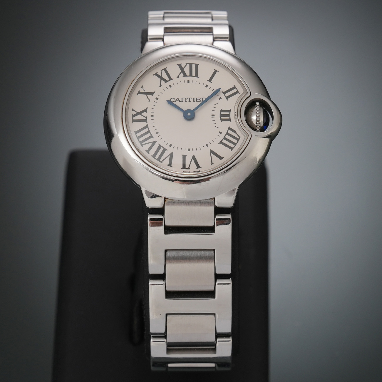 CARTIER(USED)까르띠에 발롱블루 28 쿼츠 W69010Z4