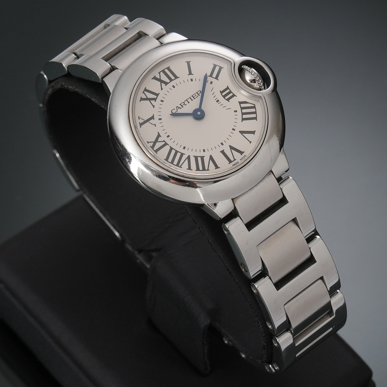 CARTIER(USED)까르띠에 발롱블루 28 쿼츠 W69010Z4