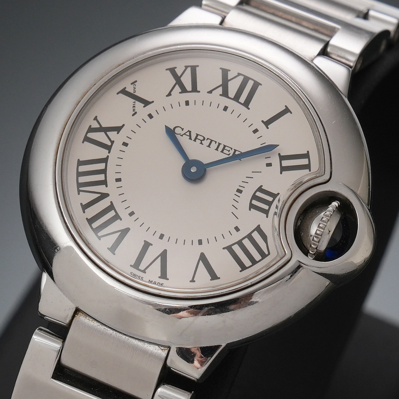 CARTIER(USED)까르띠에 발롱블루 28 쿼츠 W69010Z4