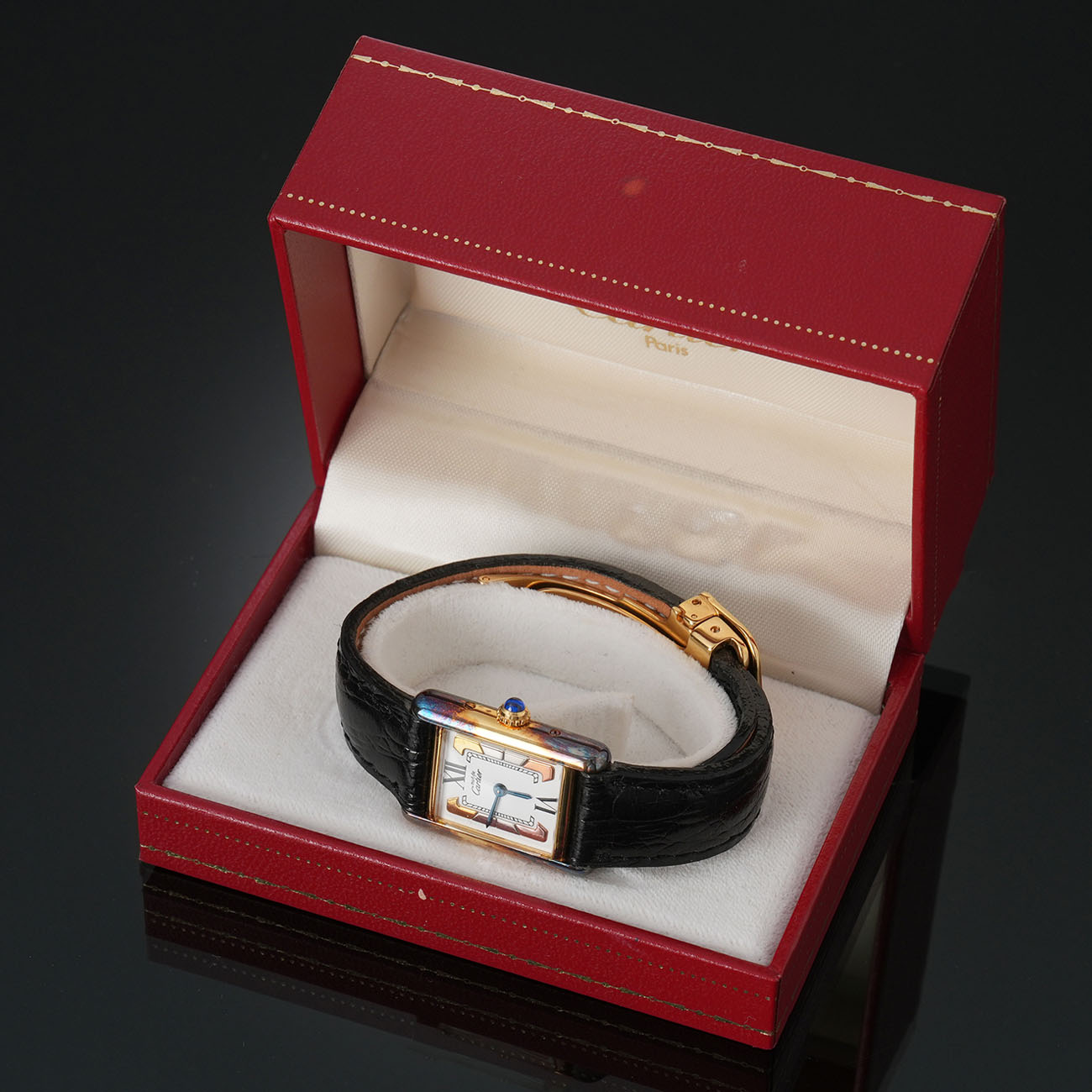 CARTIER(USED)까르띠에 탱크 머스트 스몰 W1006354