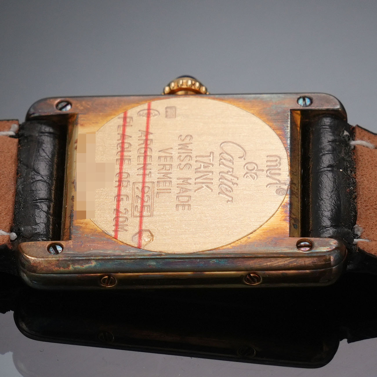 CARTIER(USED)까르띠에 탱크 머스트 스몰 W1006354
