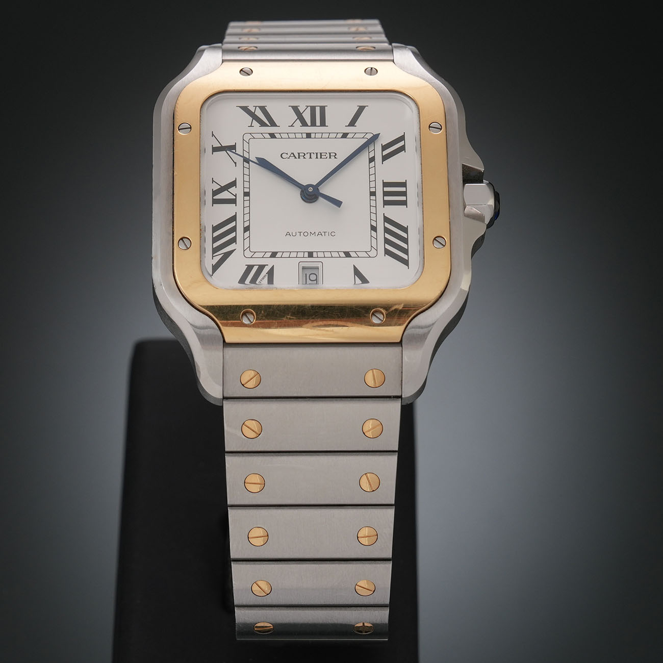 CARTIER(USED)까르띠에 W2SA0009 산토스 콤비 라지