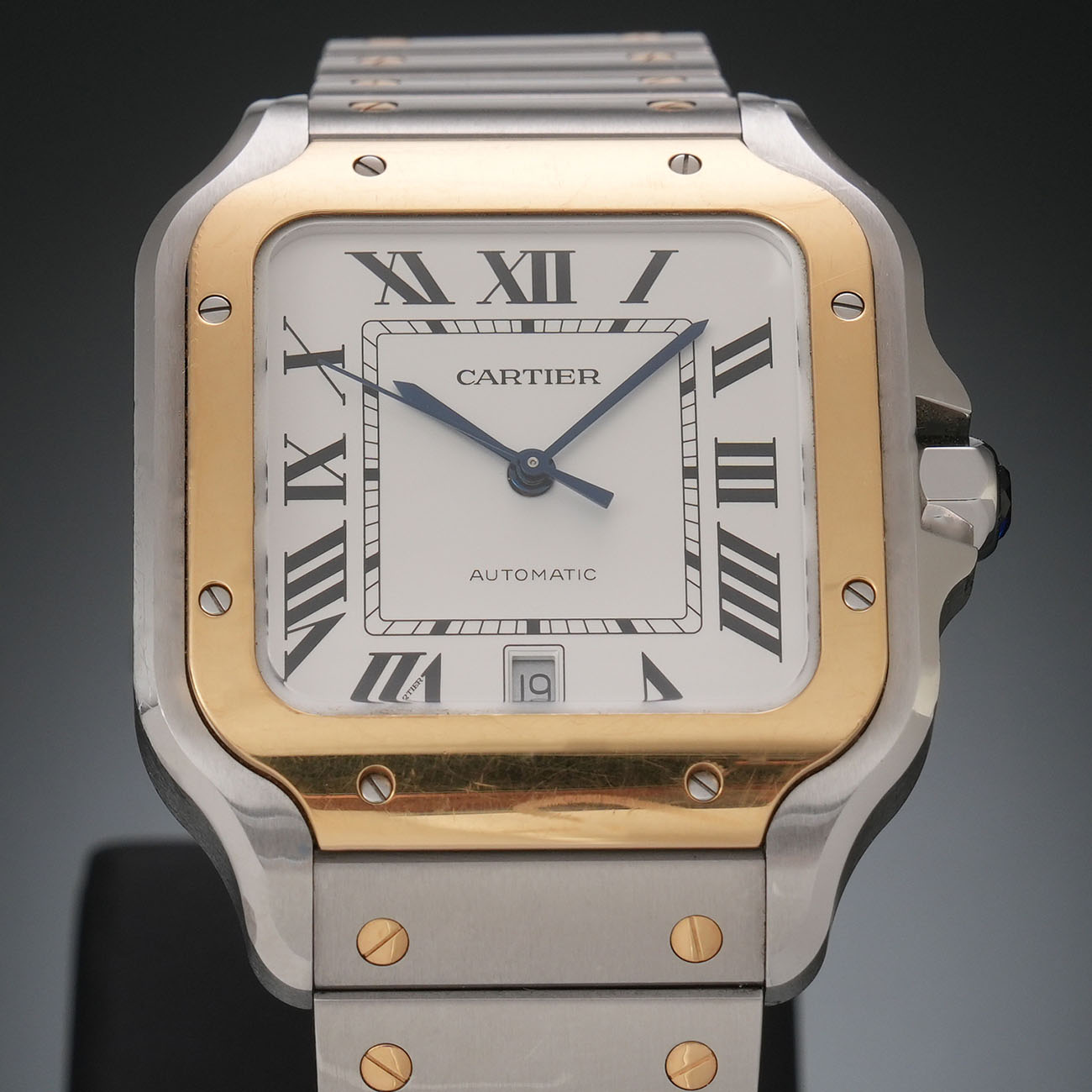 CARTIER(USED)까르띠에 W2SA0009 산토스 콤비 라지
