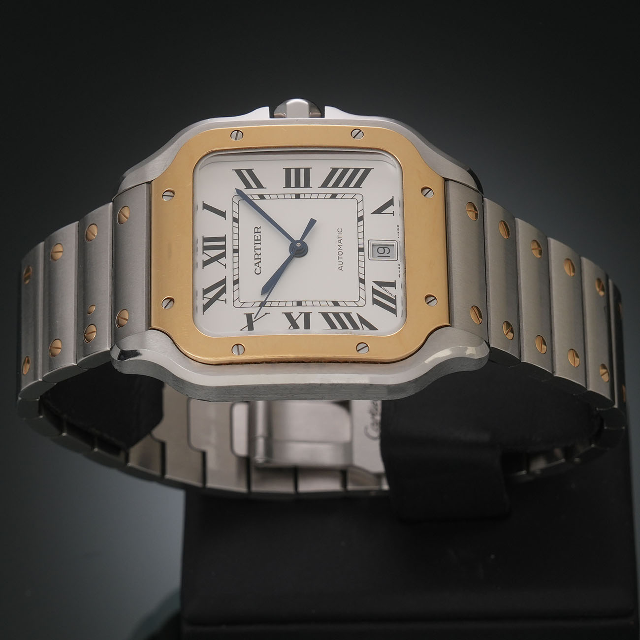 CARTIER(USED)까르띠에 W2SA0009 산토스 콤비 라지