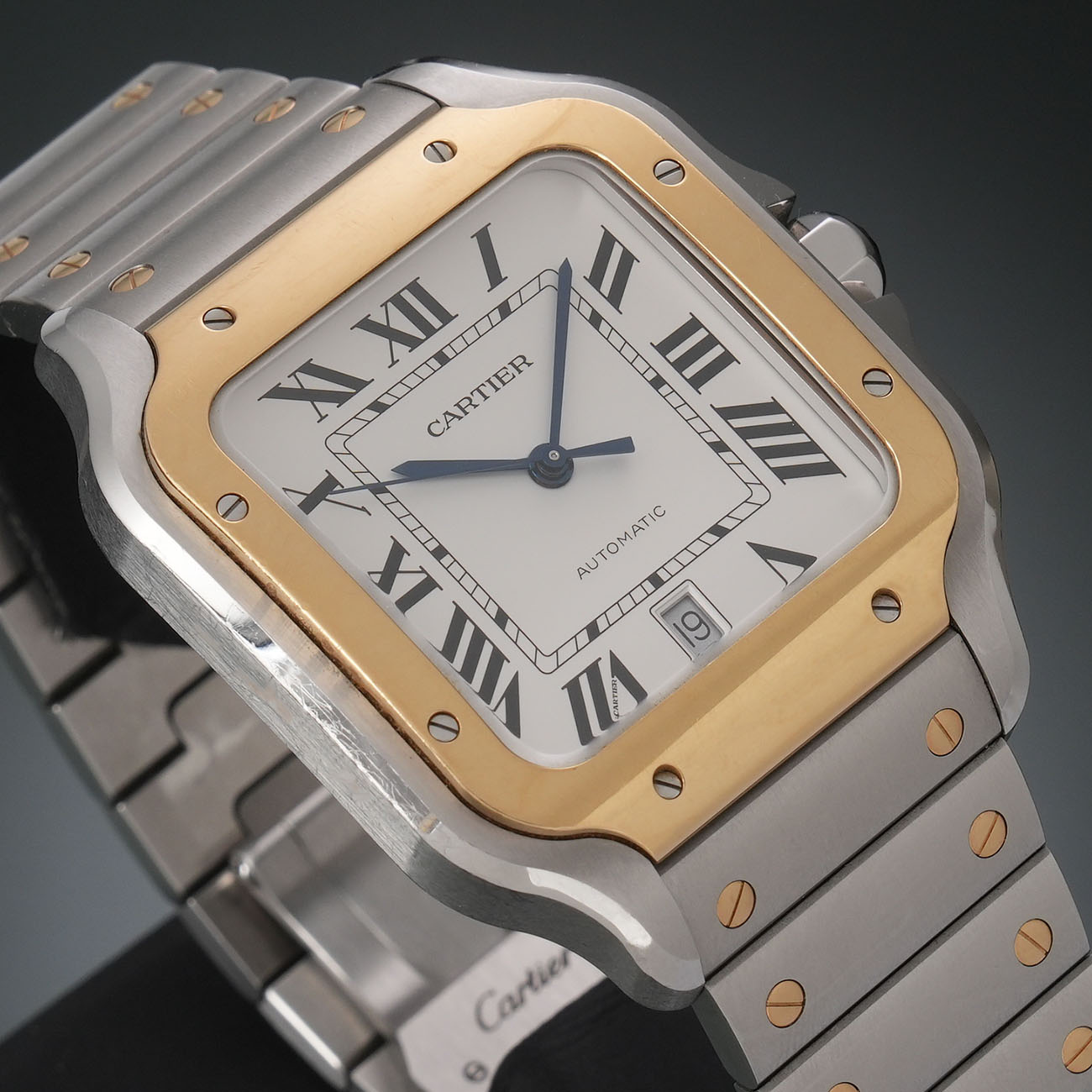 CARTIER(USED)까르띠에 W2SA0009 산토스 콤비 라지