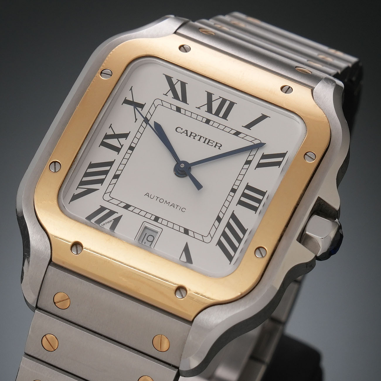 CARTIER(USED)까르띠에 W2SA0009 산토스 콤비 라지