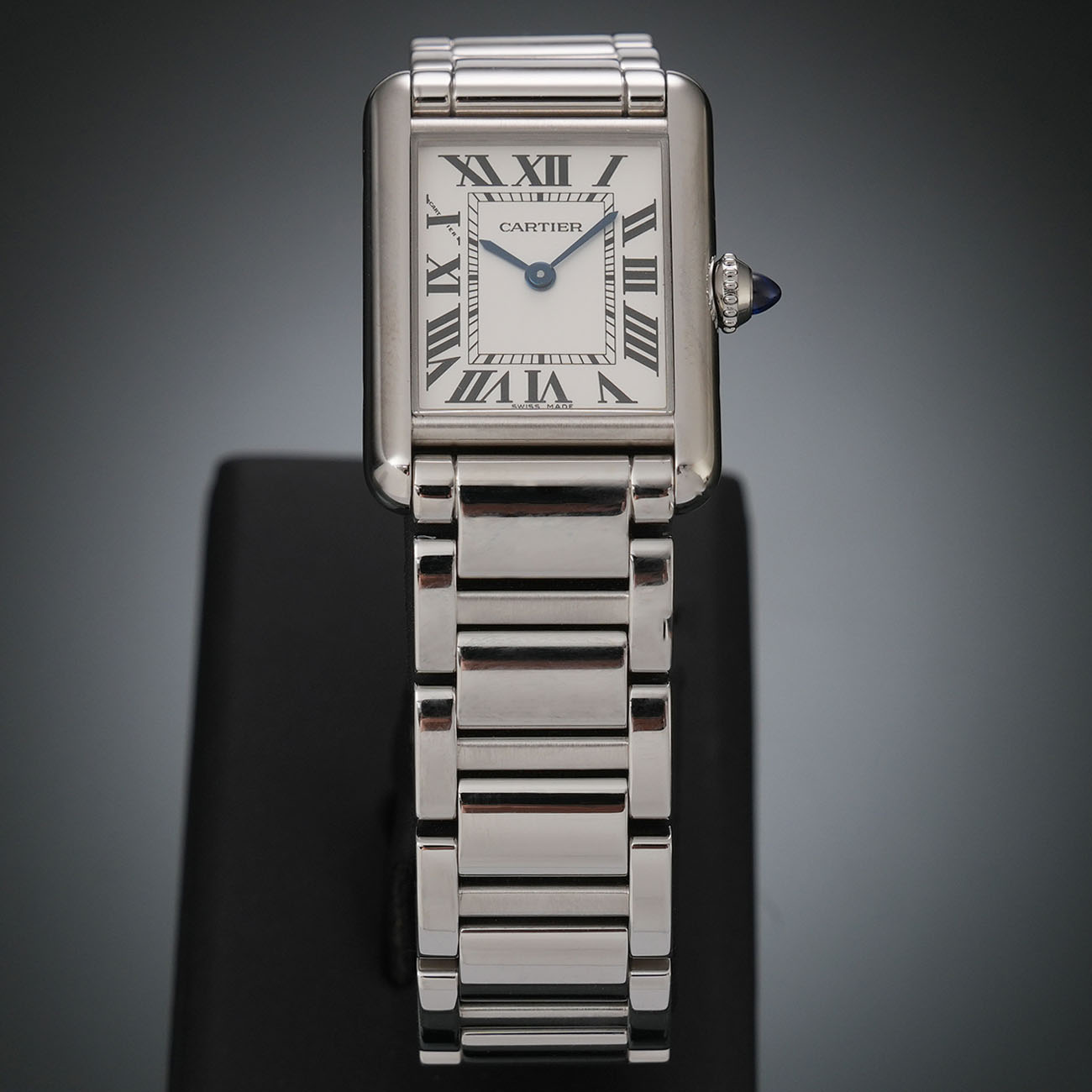 CARTIER(USED)까르띠에 탱크 머스트 스몰 스틸 WSTA0051