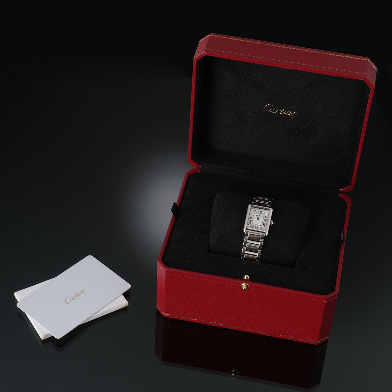 CARTIER(USED)까르띠에 탱크 머스트 스몰 스틸 WSTA0051