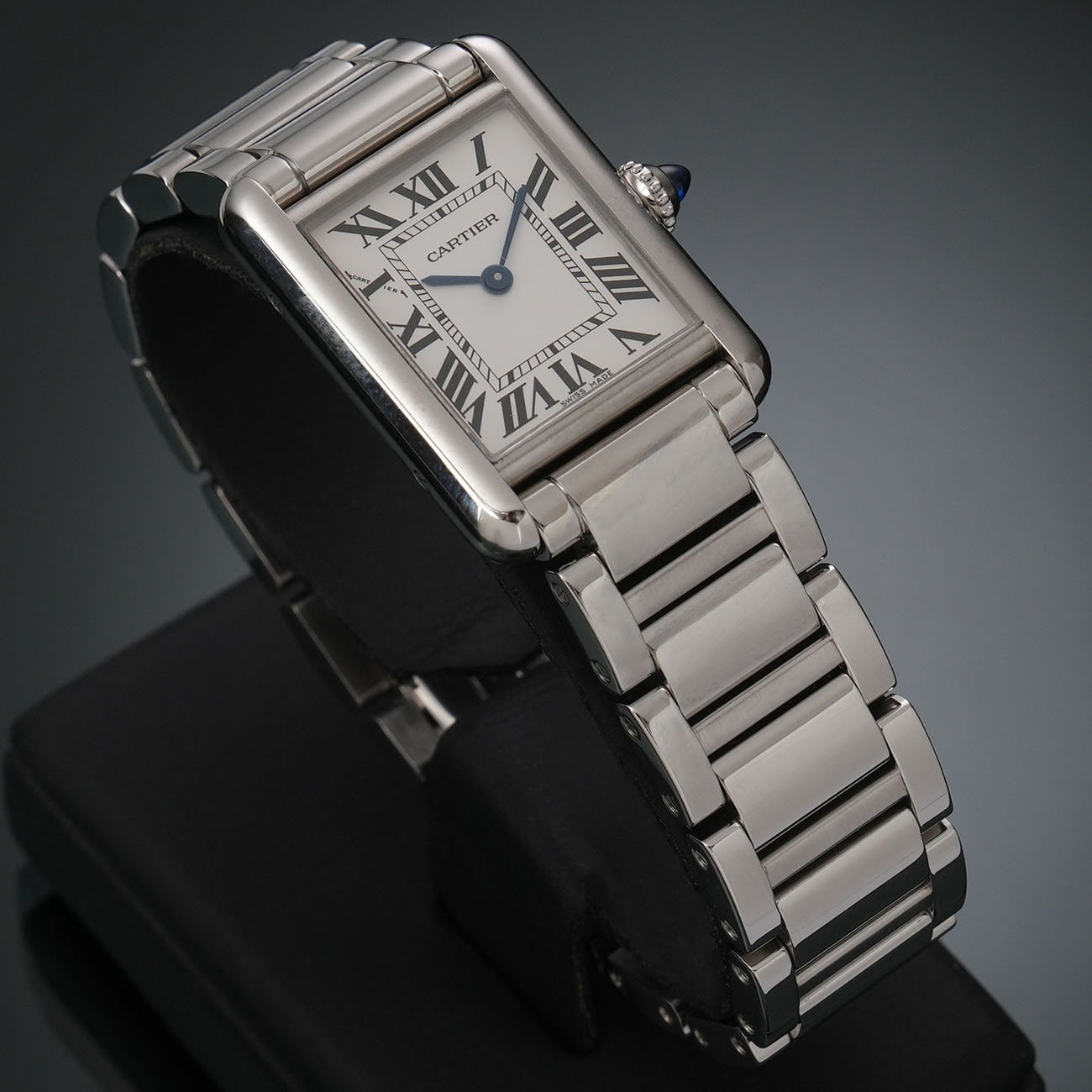 CARTIER(USED)까르띠에 탱크 머스트 스몰 스틸 WSTA0051