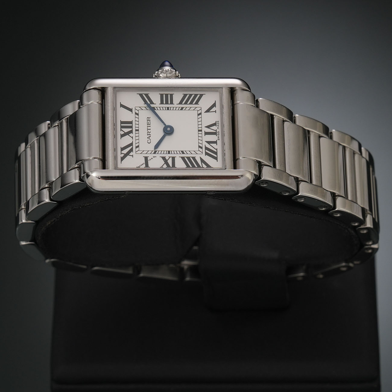 CARTIER(USED)까르띠에 탱크 머스트 스몰 스틸 WSTA0051